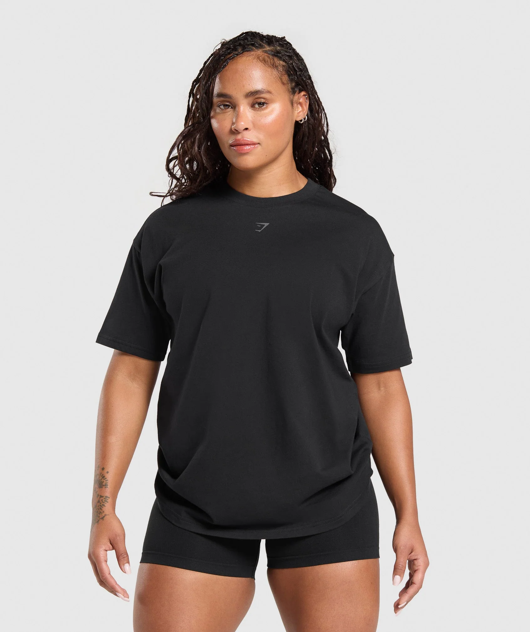 Gymshark Gritty Muscle Mommy Graphic T-Shirt - Black - Image 2