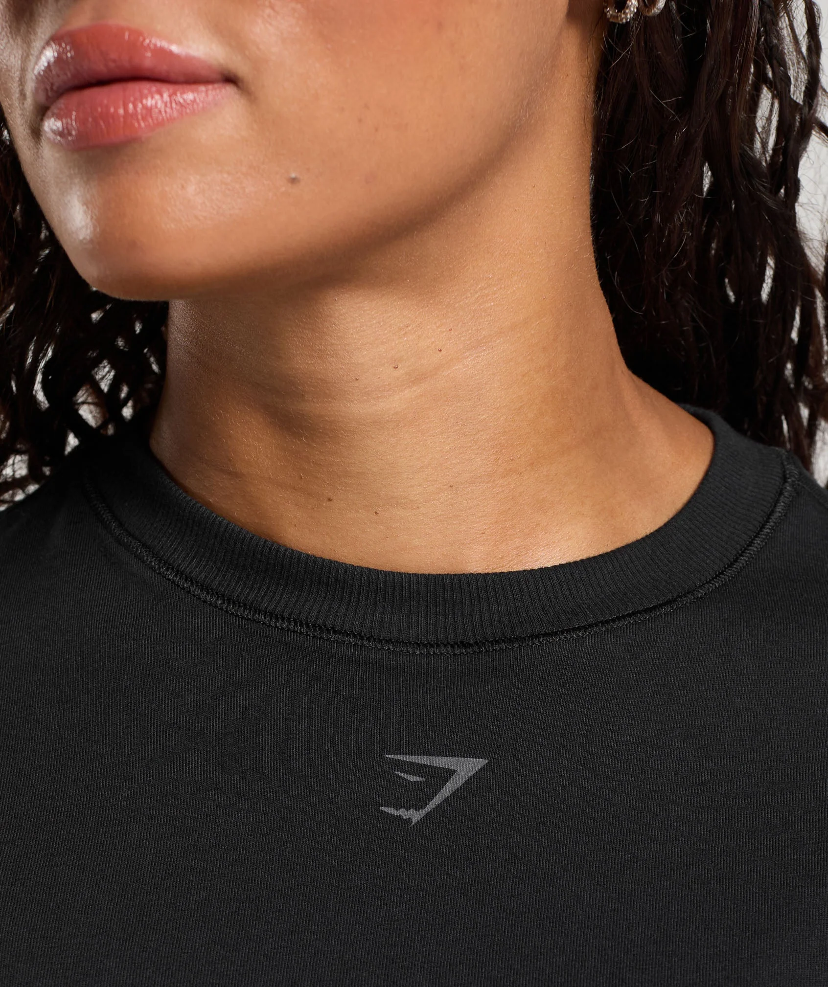 Gymshark Gritty Muscle Mommy Long Sleeve Top - Black - Image 5