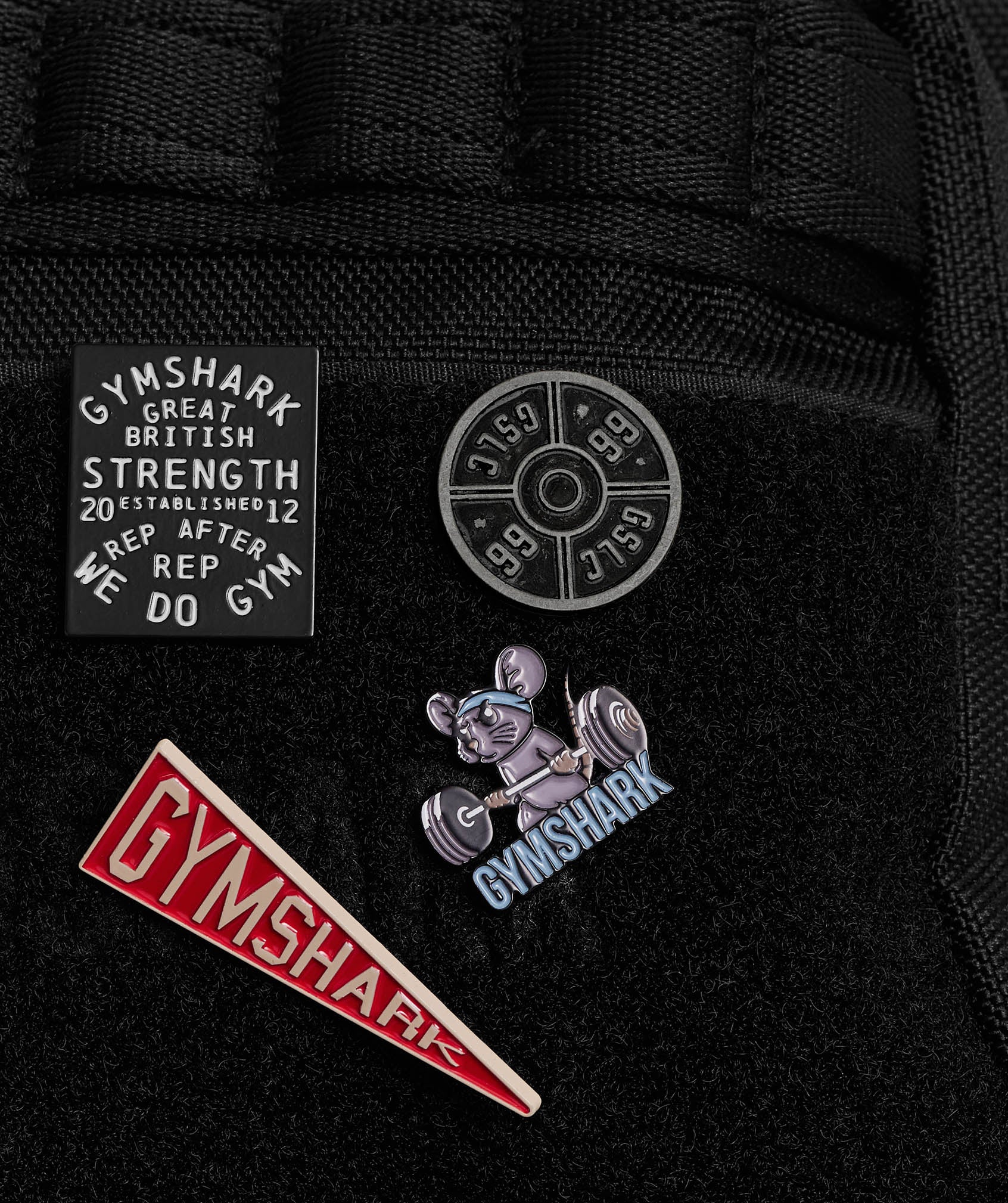 Gymshark GS Enamel Pin 4 Pack - Multi Pack - Image 2