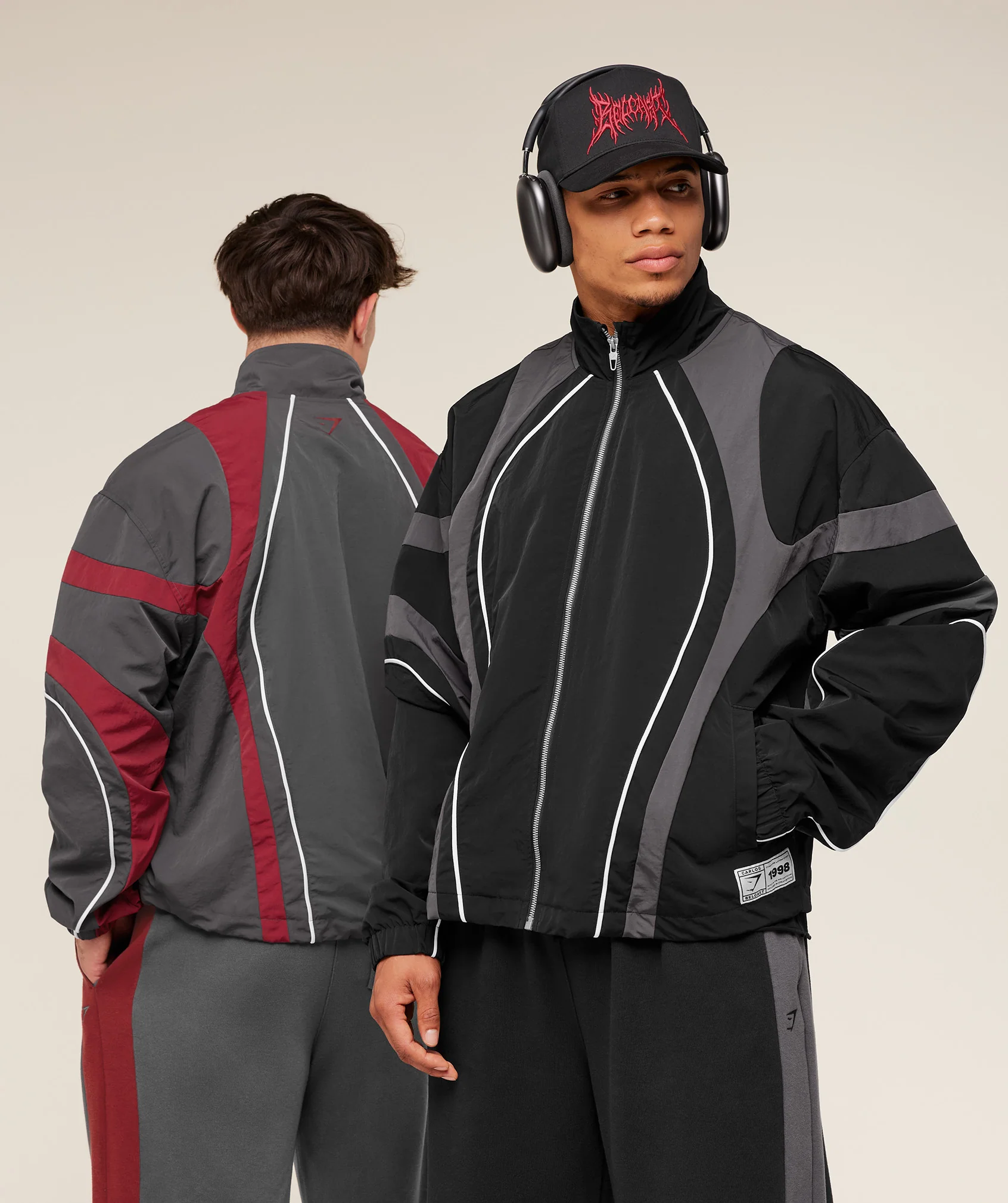 Gymshark x Carlos Belcast Track Jacket - GS Black - Image 5