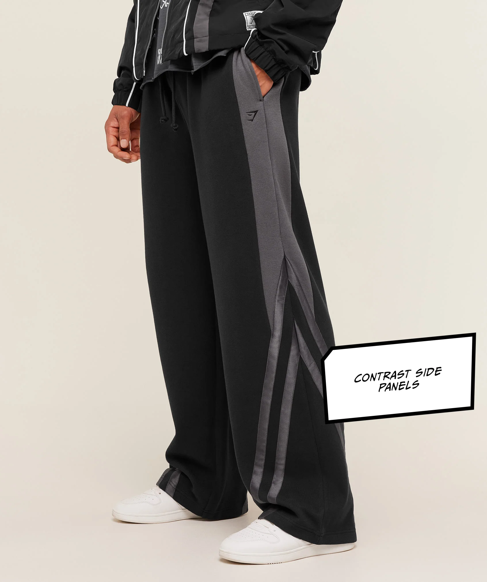 Gymshark x Carlos Belcast Track Pant - GS Black - Image 3