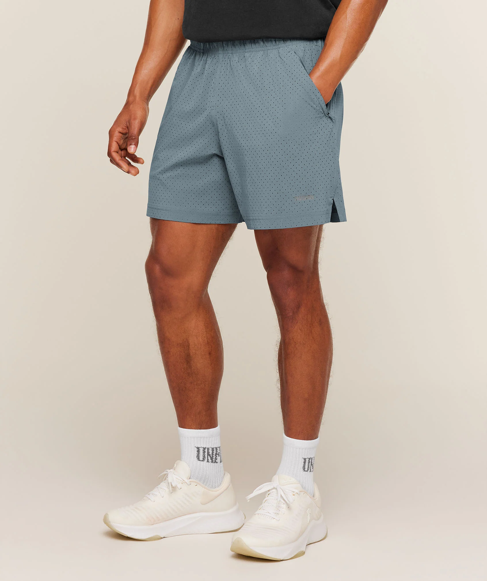 Gymshark x CBUM Short - Concrete Blue - Image 6