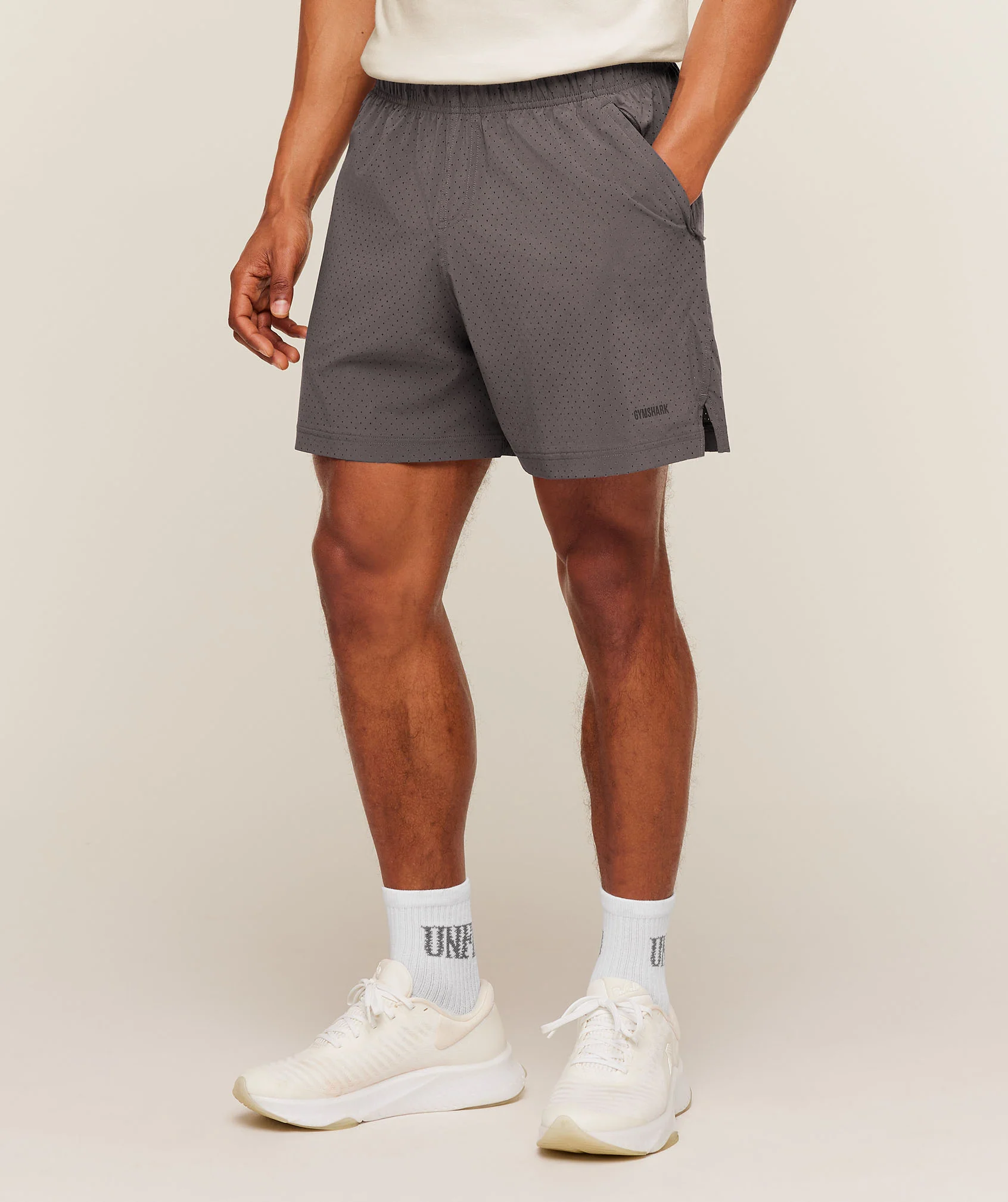 Gymshark x CBUM Short - Greyed Purple - Image 8