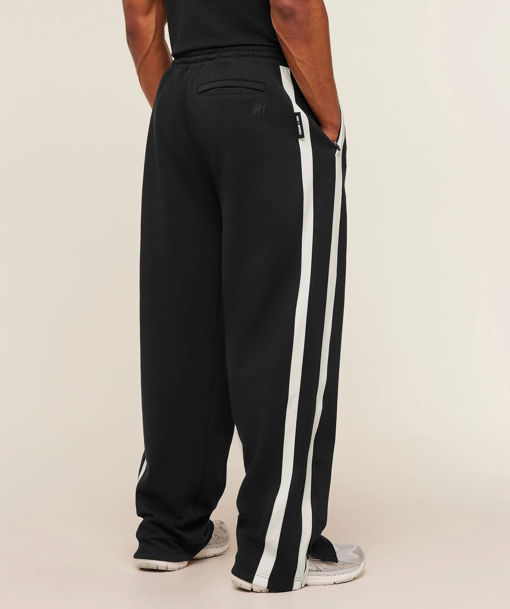 Gymshark x CBUM Straight Leg Jogger - Black - Image 2
