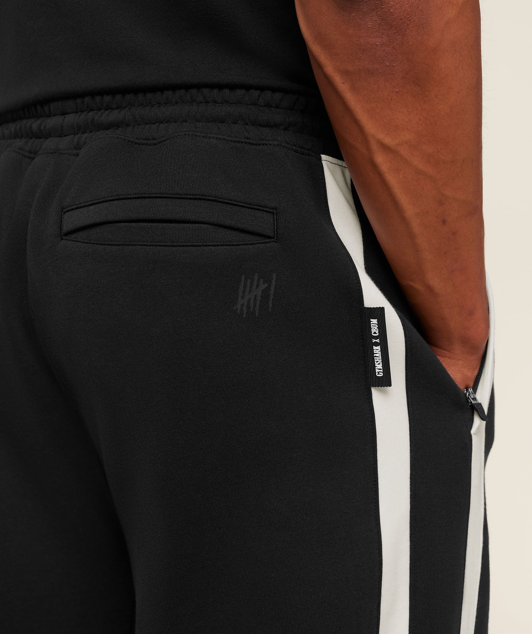 Gymshark x CBUM Straight Leg Jogger - Black - Image 9