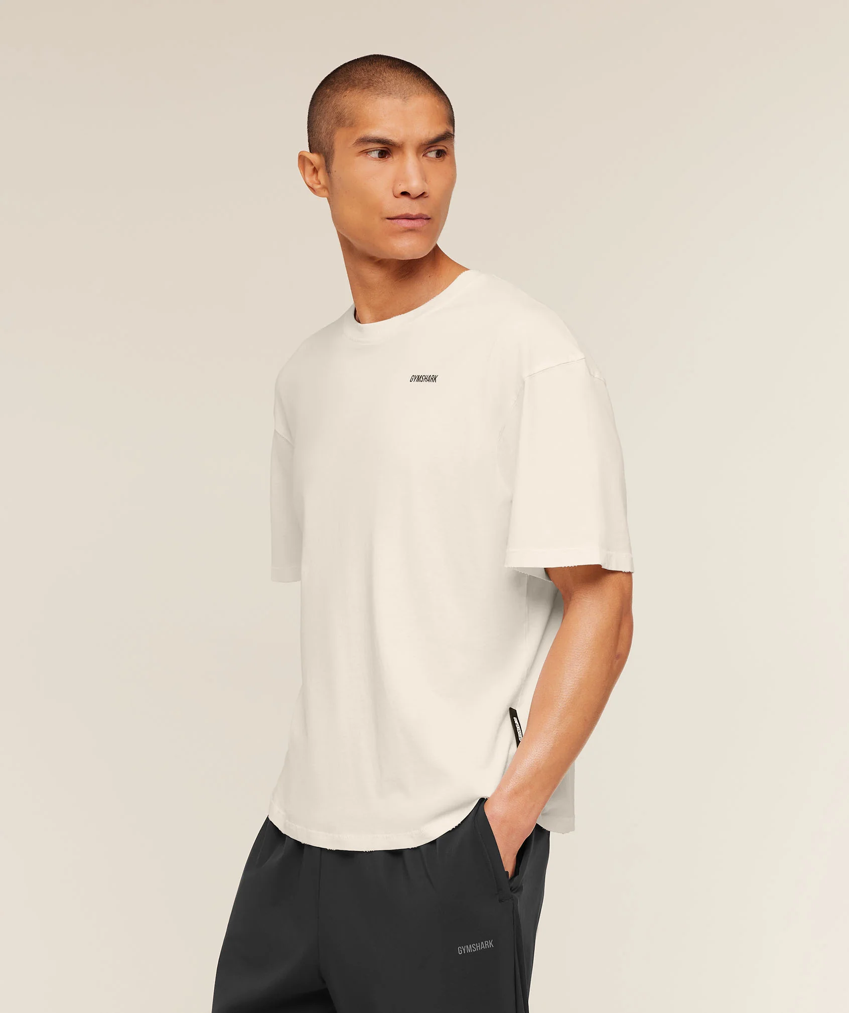Gymshark x CBUM T-Shirt - Soft White - Image 3