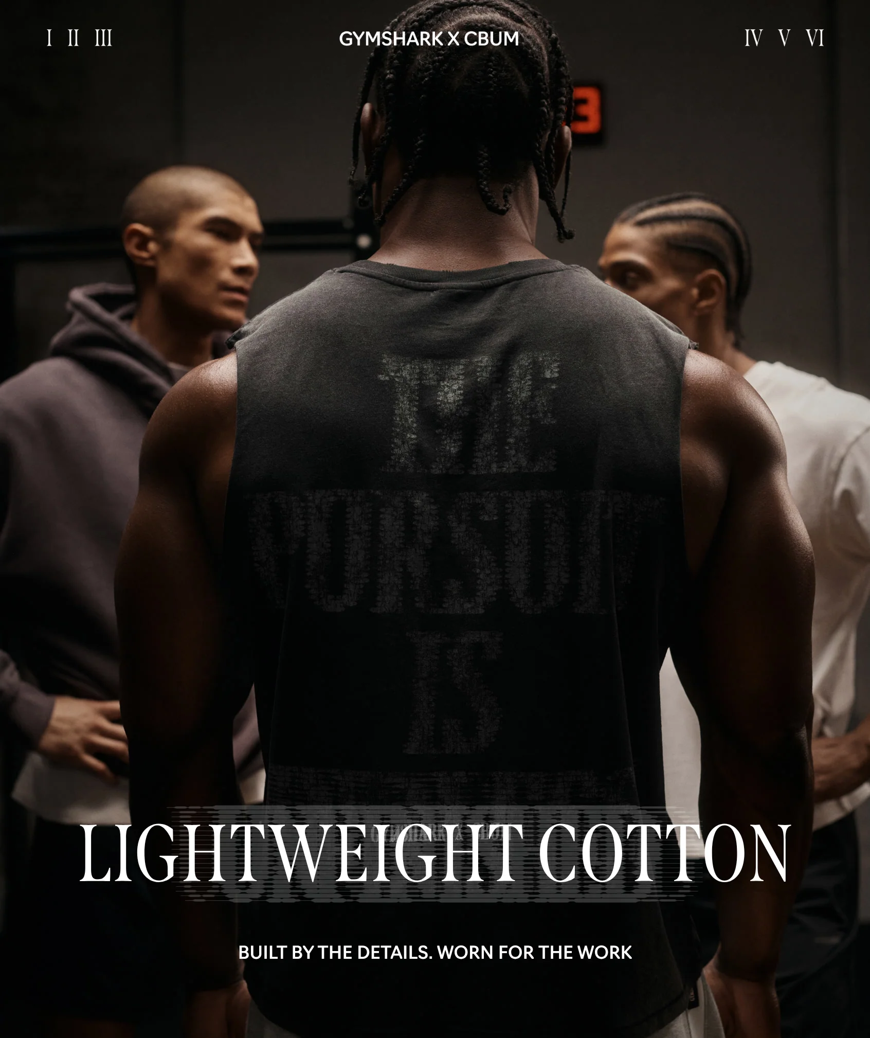 Gymshark x CBUM Washed Sleeveless T-Shirt - Black - Image 2