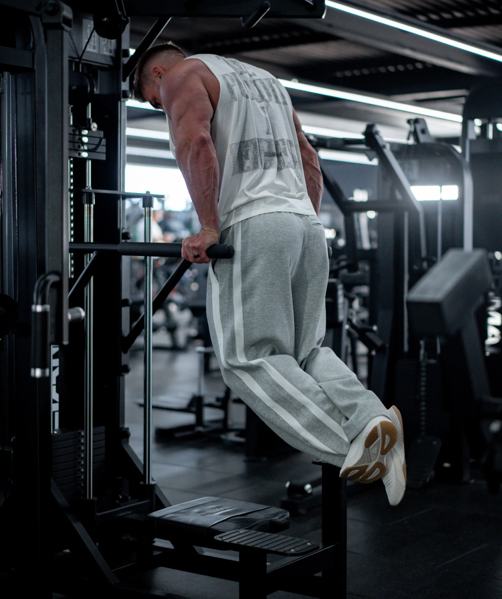 Gymshark x CBUM Washed Sleeveless T-Shirt - Soft White - Image 5