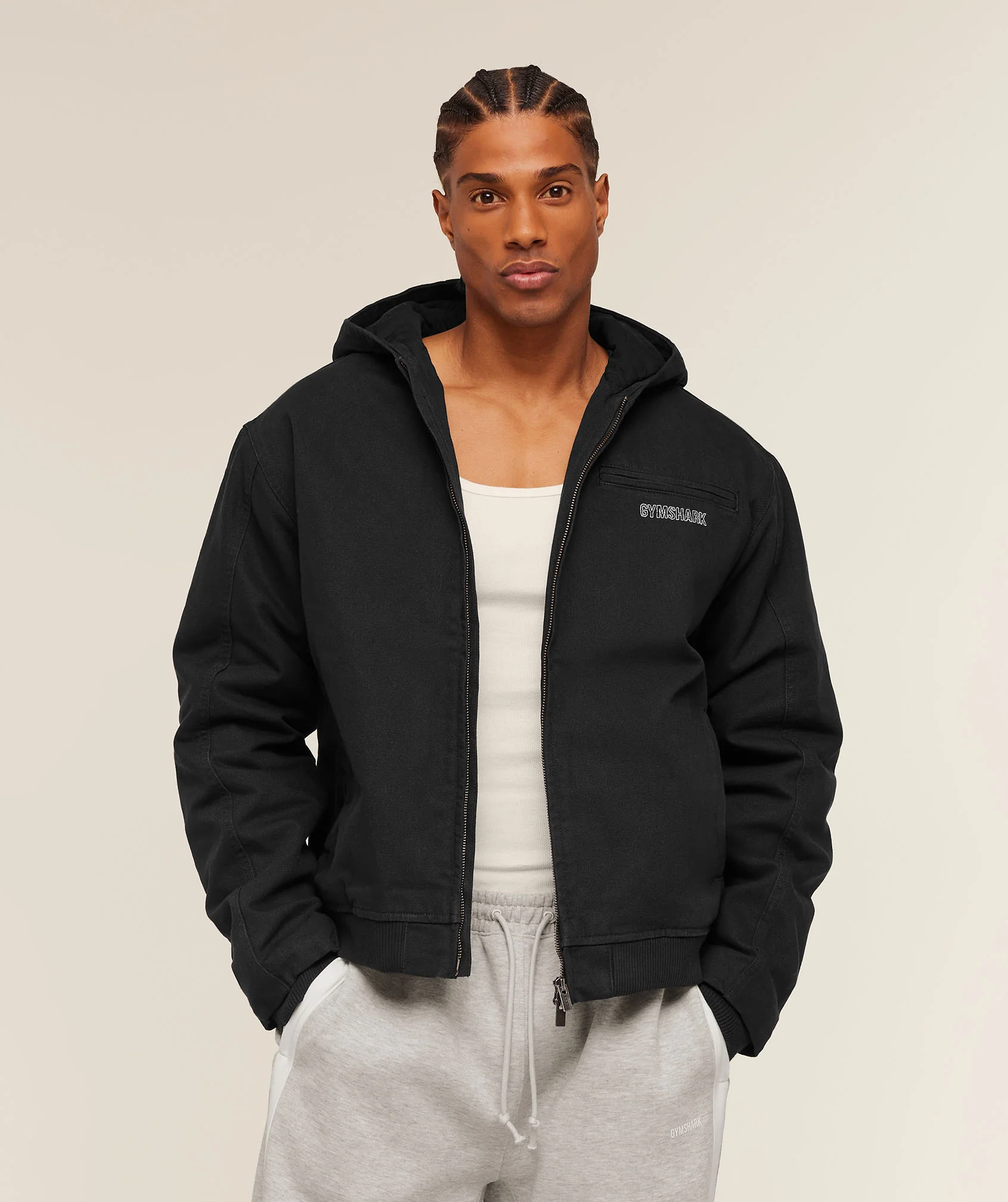 Gymshark x CBUM Workwear Jacket - Black - Image 3
