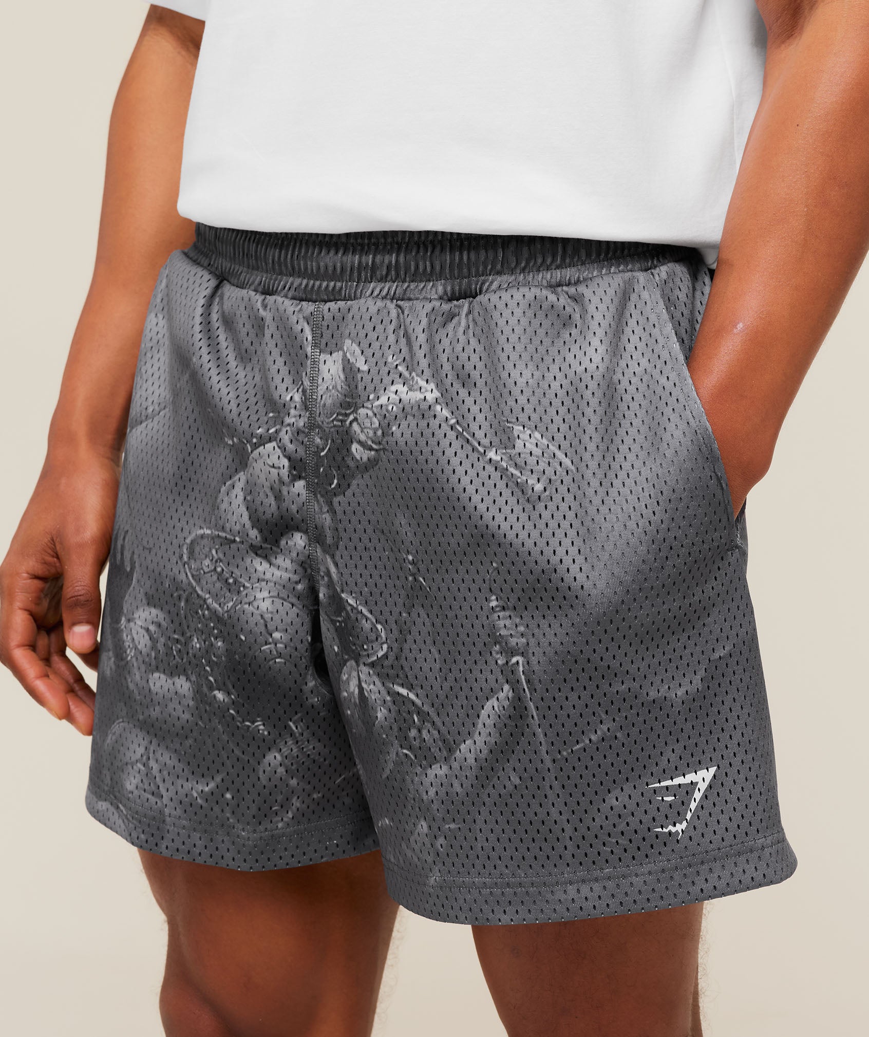 Gymshark x Frazetta Power Shorts - Onyx Grey - Image 5