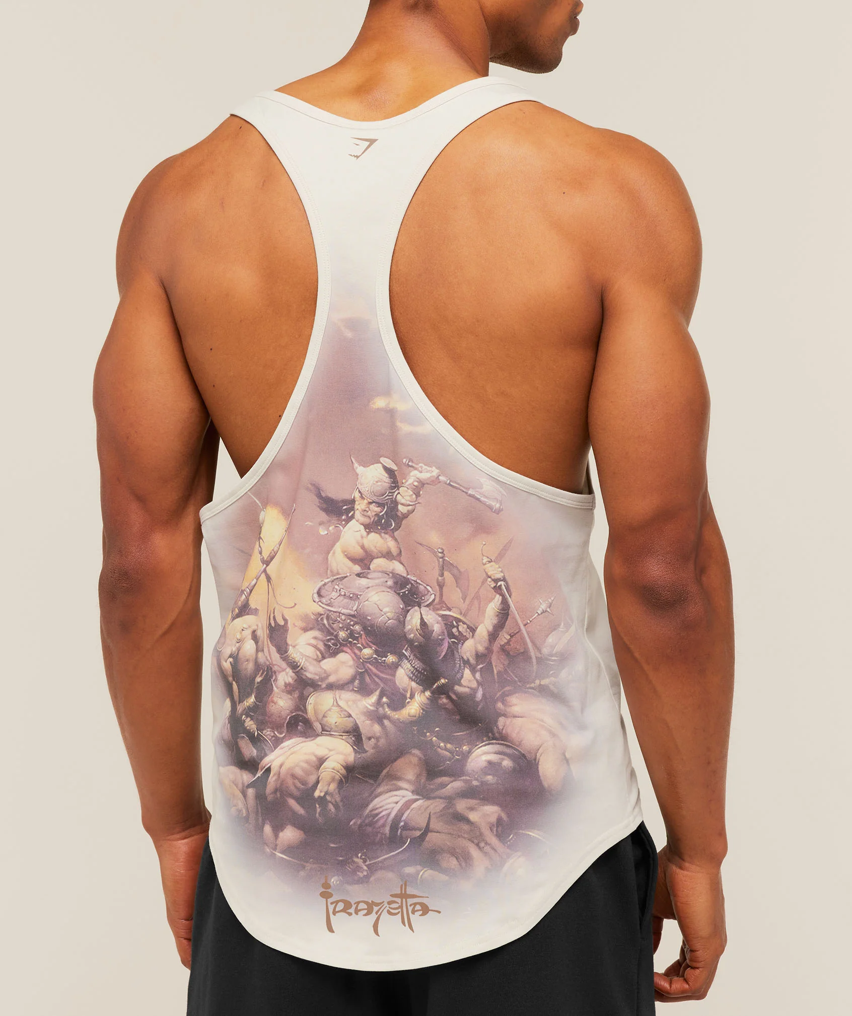 Gymshark x Frazetta Power Stringer - Tinted White - Image 6
