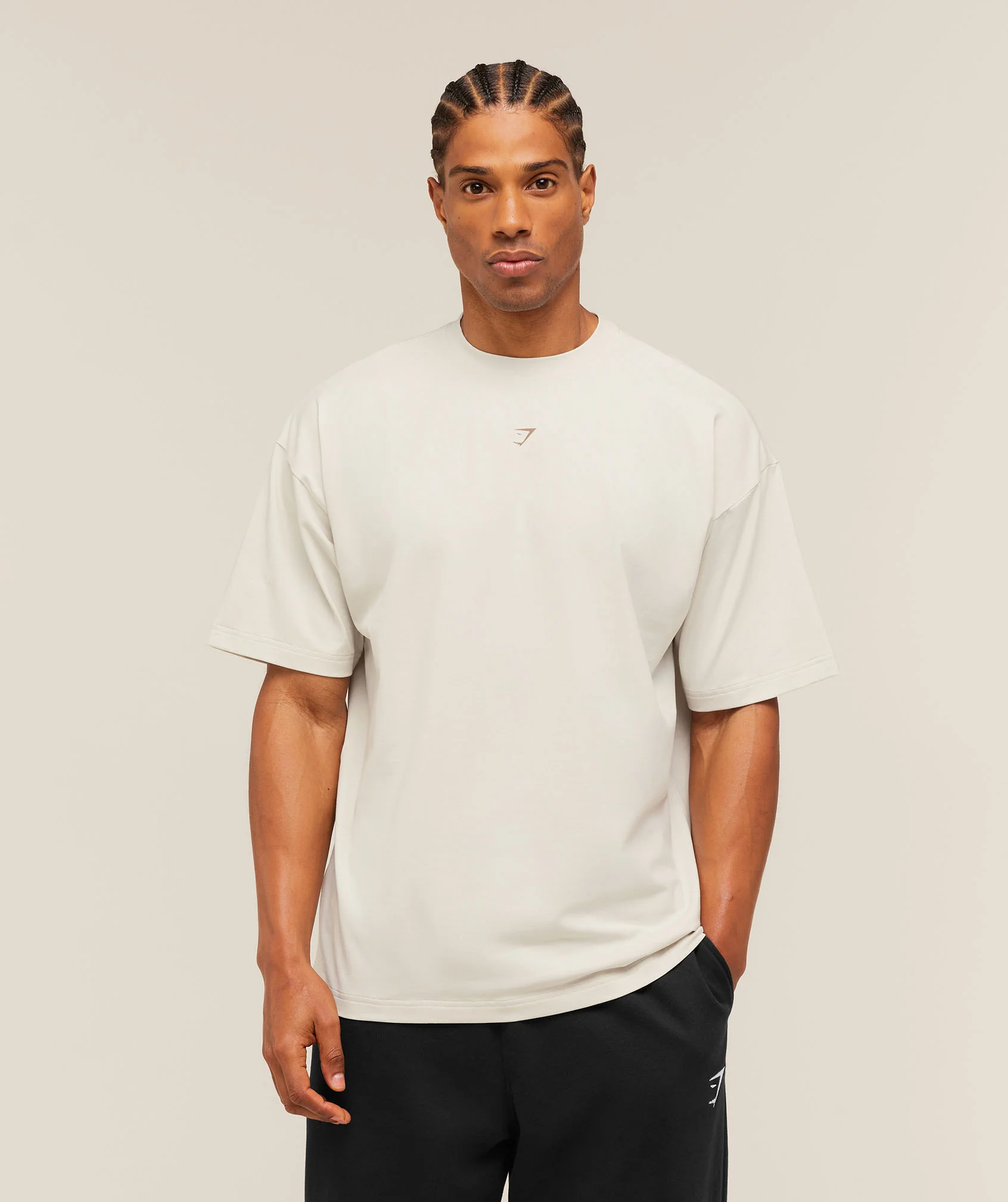 Gymshark x Frazetta Power T-Shirt - Tinted White - Image 2
