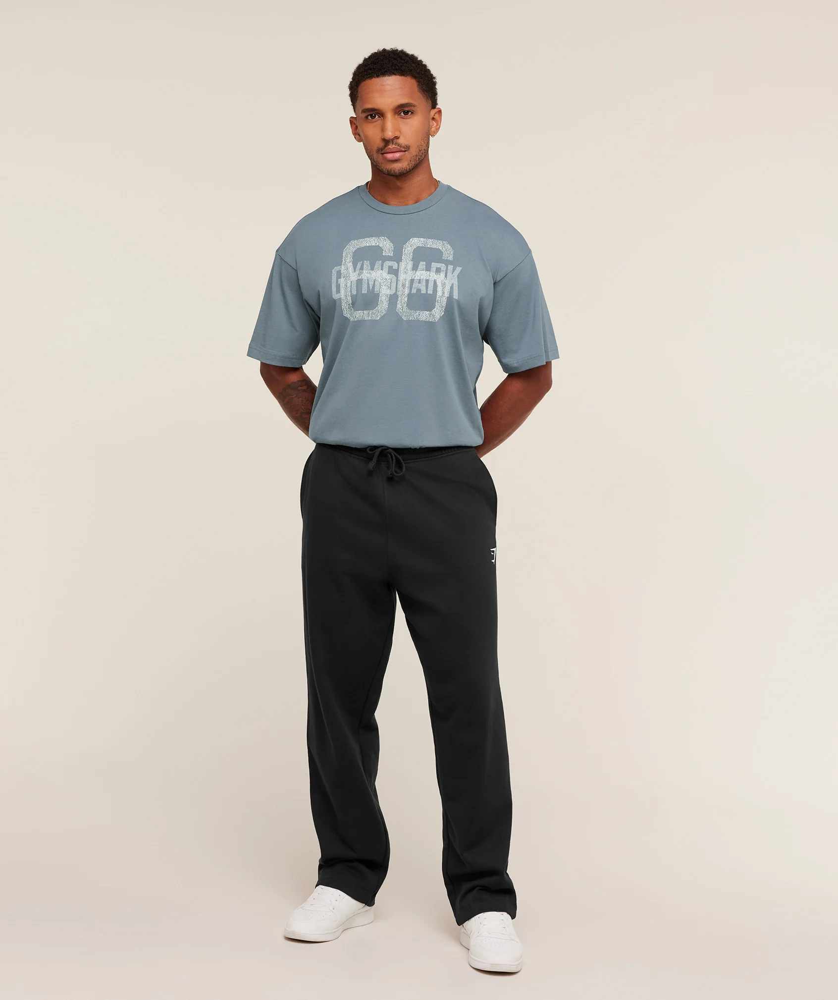 Gymshark GS66 T-Shirt - Iron Blue - Image 4