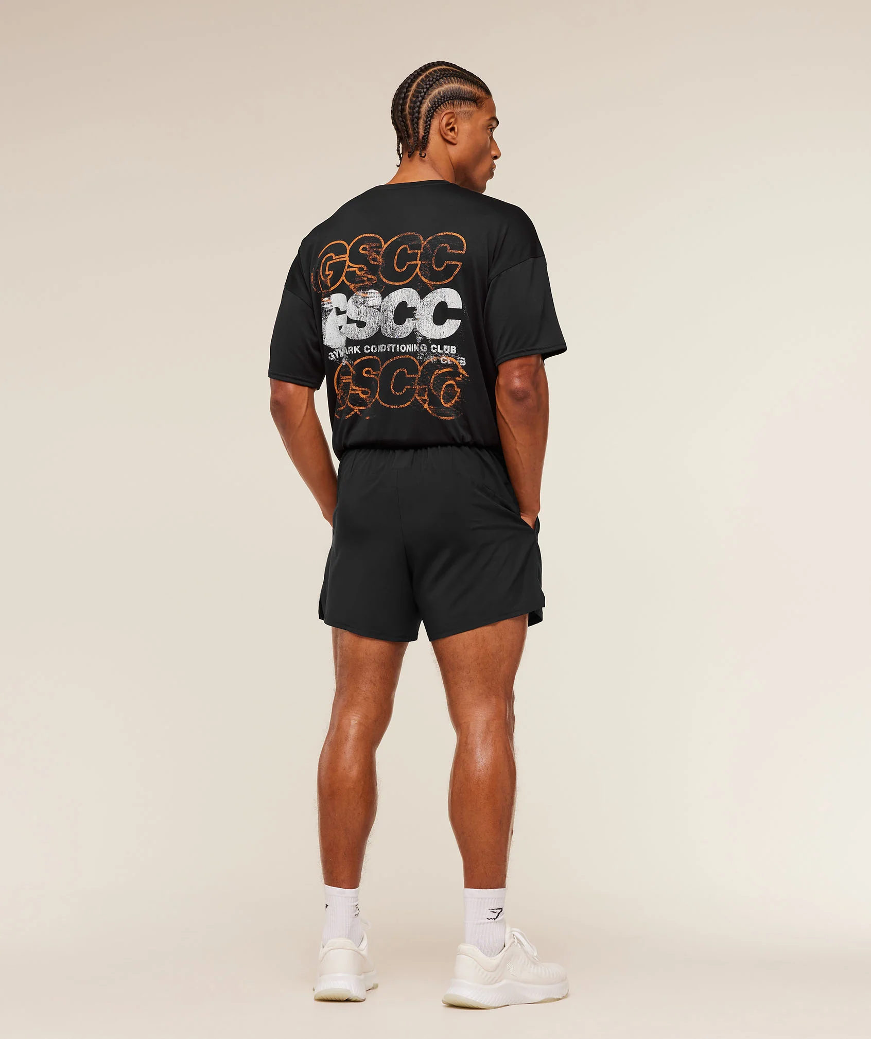 Gymshark GSCC Graphic T-Shirt - Black - Image 4