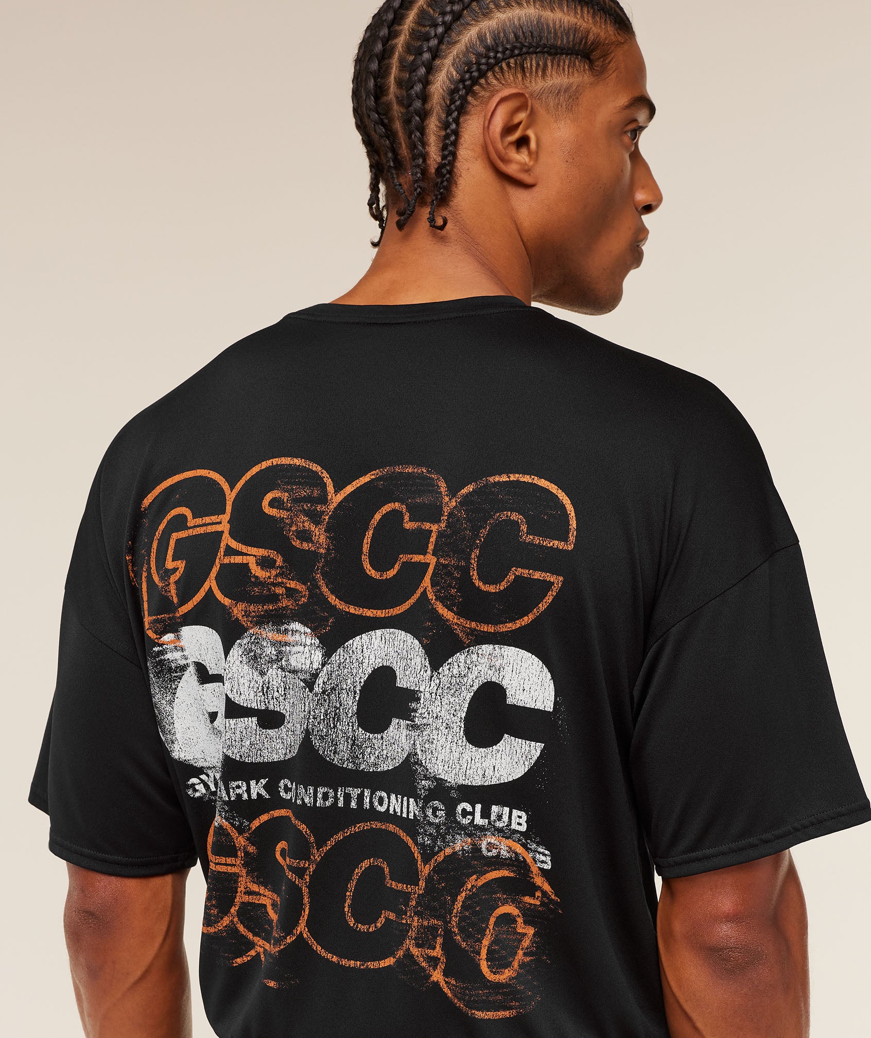 Gymshark GSCC Graphic T-Shirt - Black - Image 5
