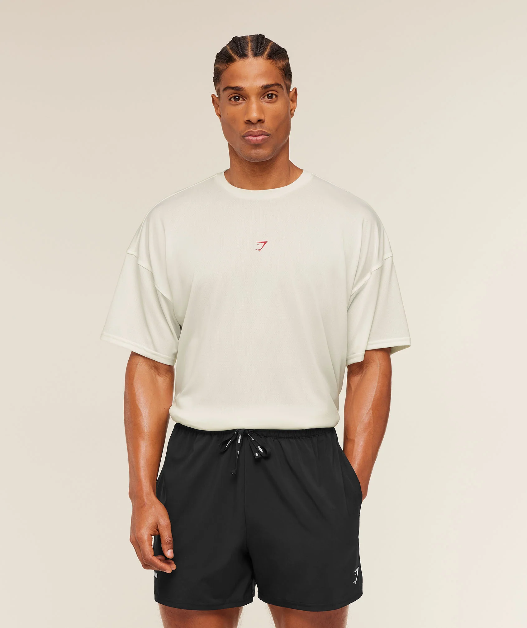 Gymshark GSCC Graphic T-Shirt - Soft White - Image 2