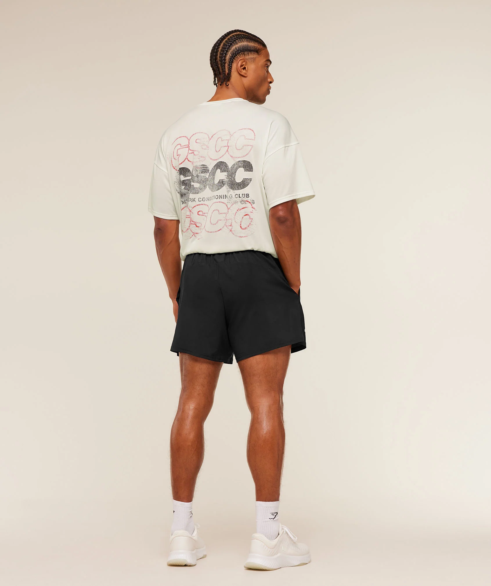 Gymshark GSCC Graphic T-Shirt - Soft White - Image 4