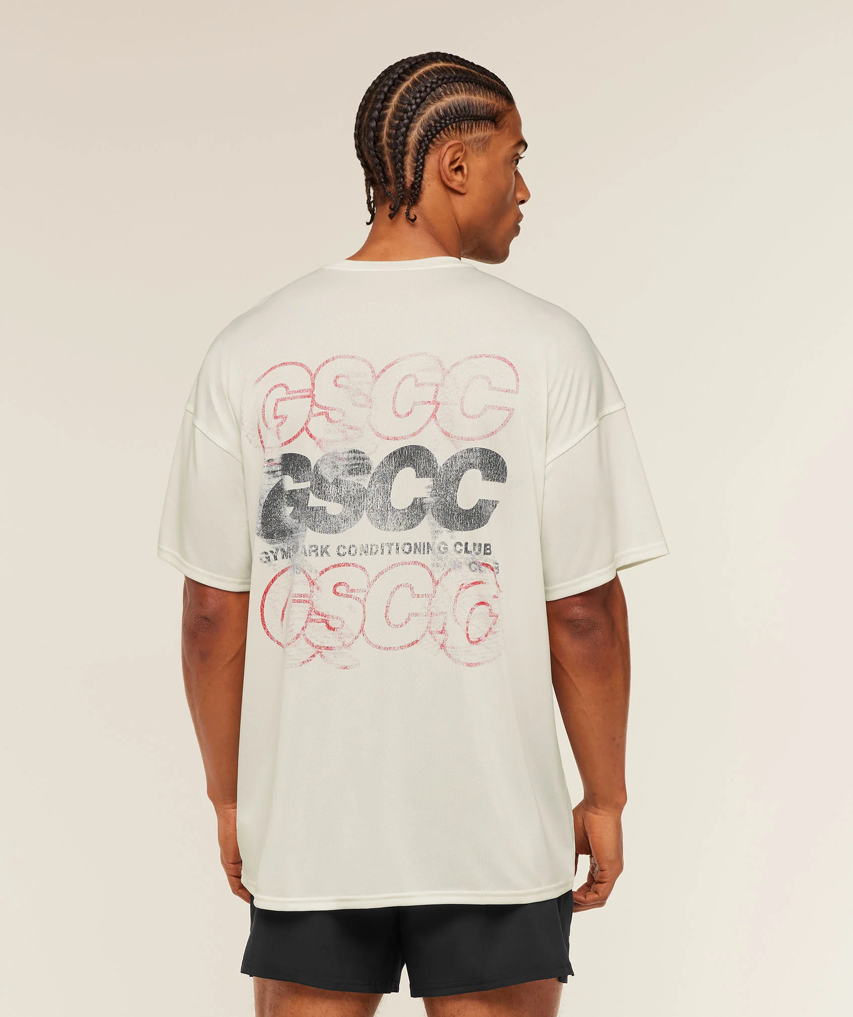 Gymshark GSCC Graphic T-Shirt - Soft White - Image 5