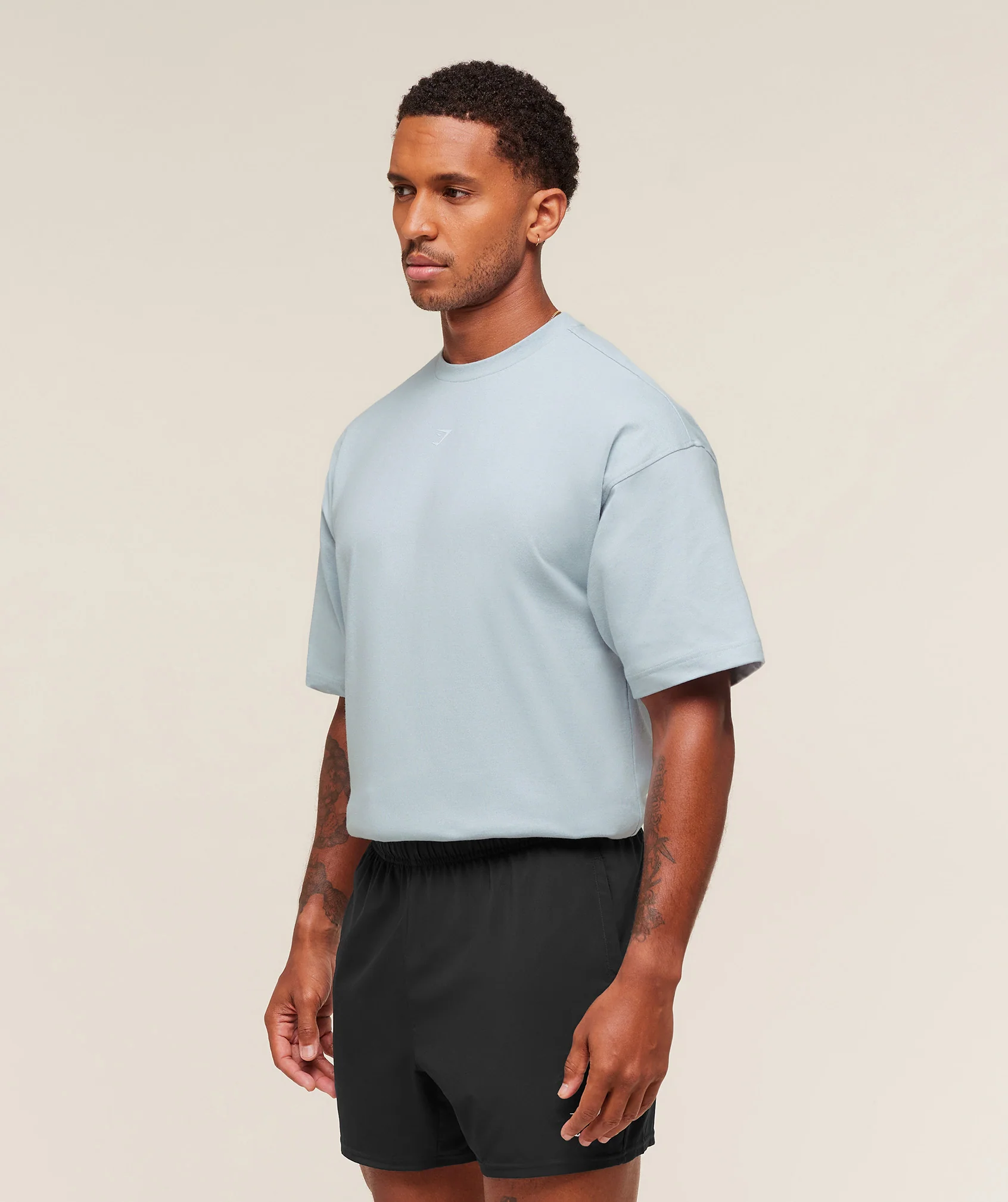 Gymshark GSCC T-Shirt - Smoke Blue - Image 3