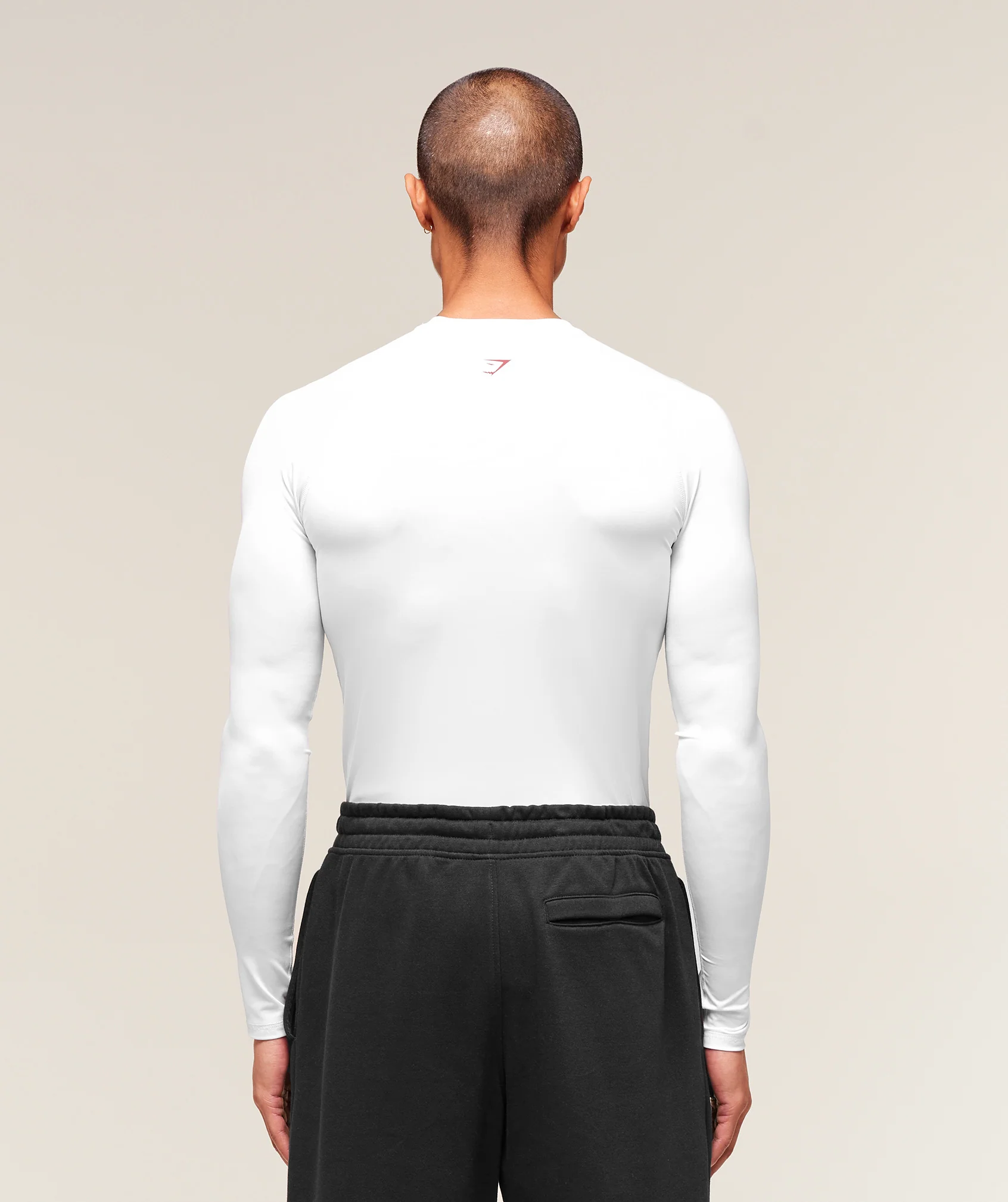 Gymshark GSLC Baselayer Long Sleeve T-Shirt - White - Image 2