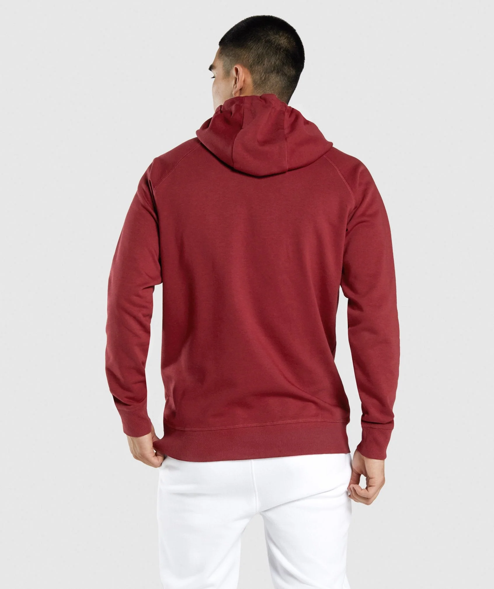 Gymshark GSLC Collegiate Hoodie - Burgundy - Image 2