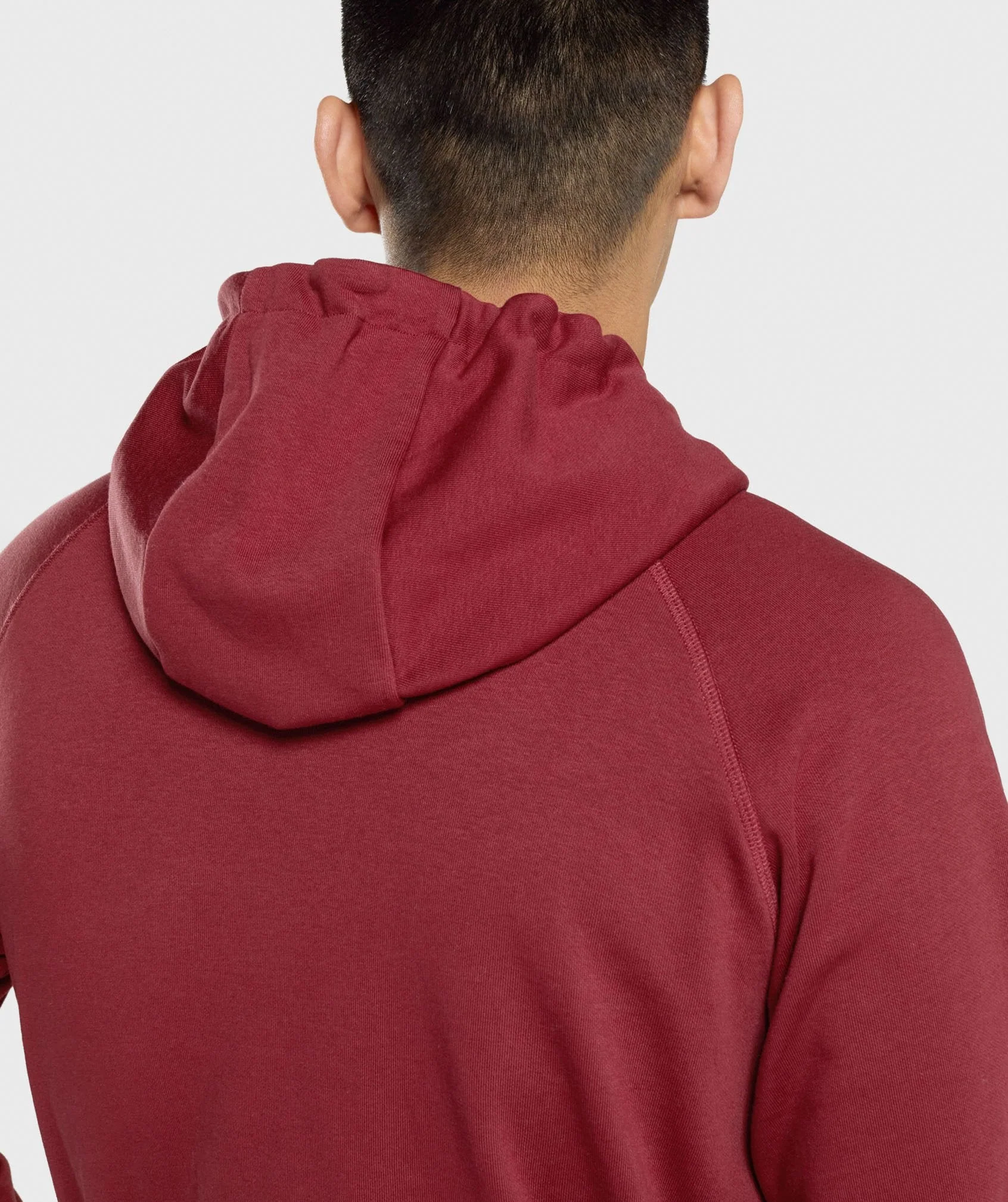 Gymshark GSLC Collegiate Hoodie - Burgundy - Image 6