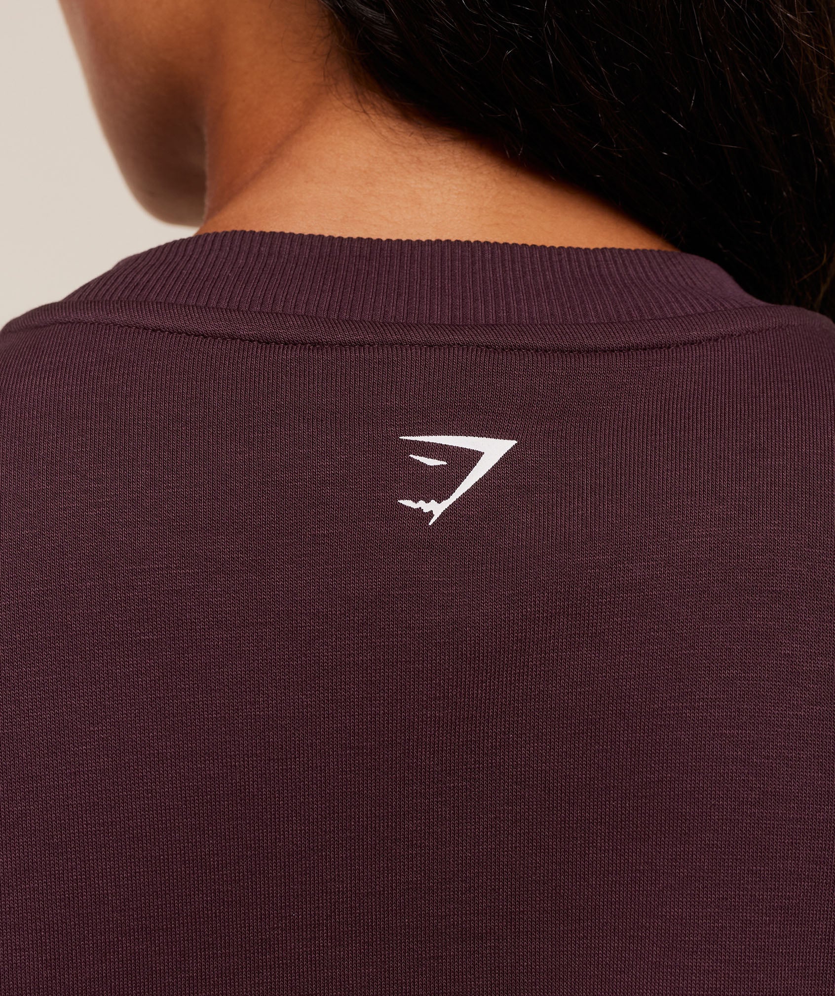 Gymshark GSLC Graphic Crew Neck - Cherry Purple - Image 4
