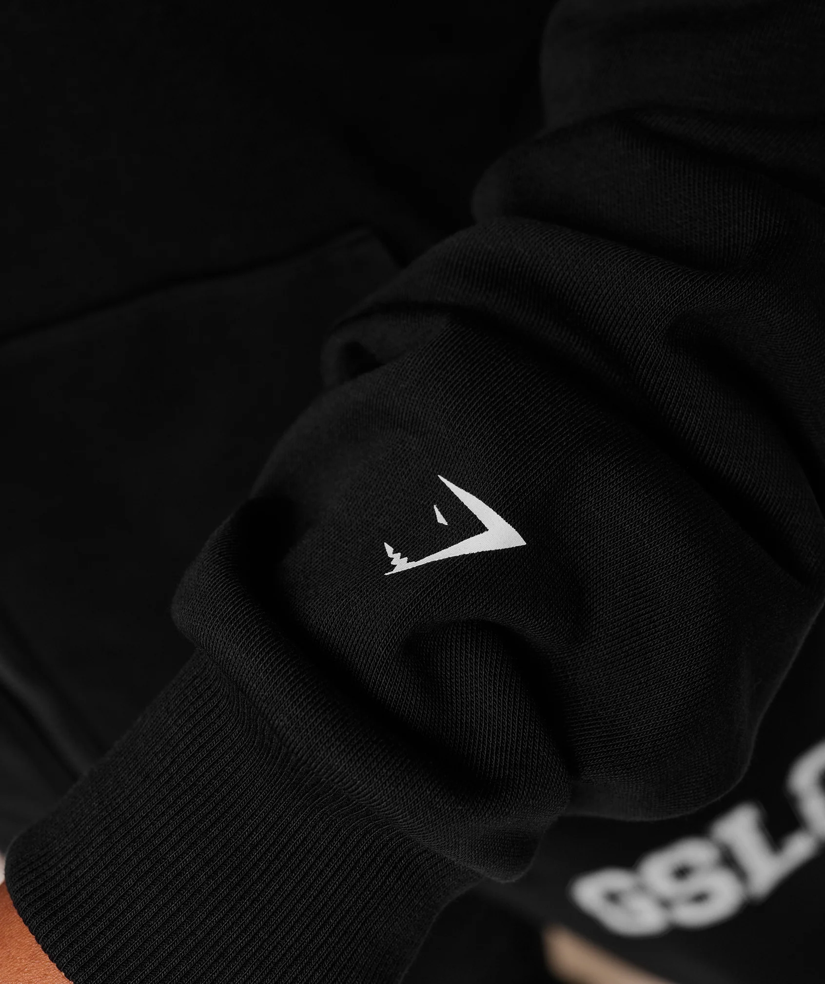 Gymshark GSLC Graphic Zip Up Hoodie - Black - Image 4
