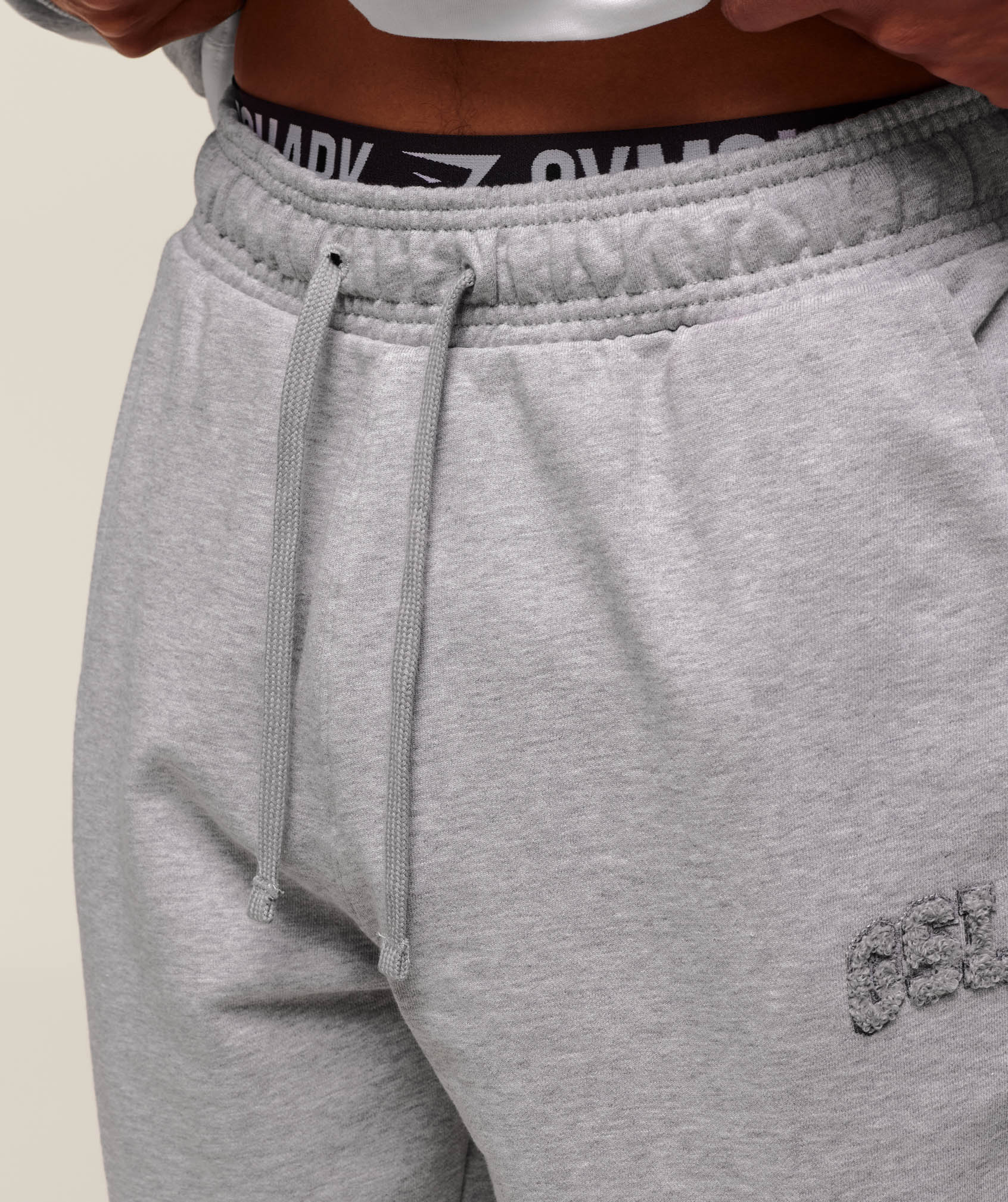 Gymshark GSLC Joggers - Light Grey Core Marl - Image 6