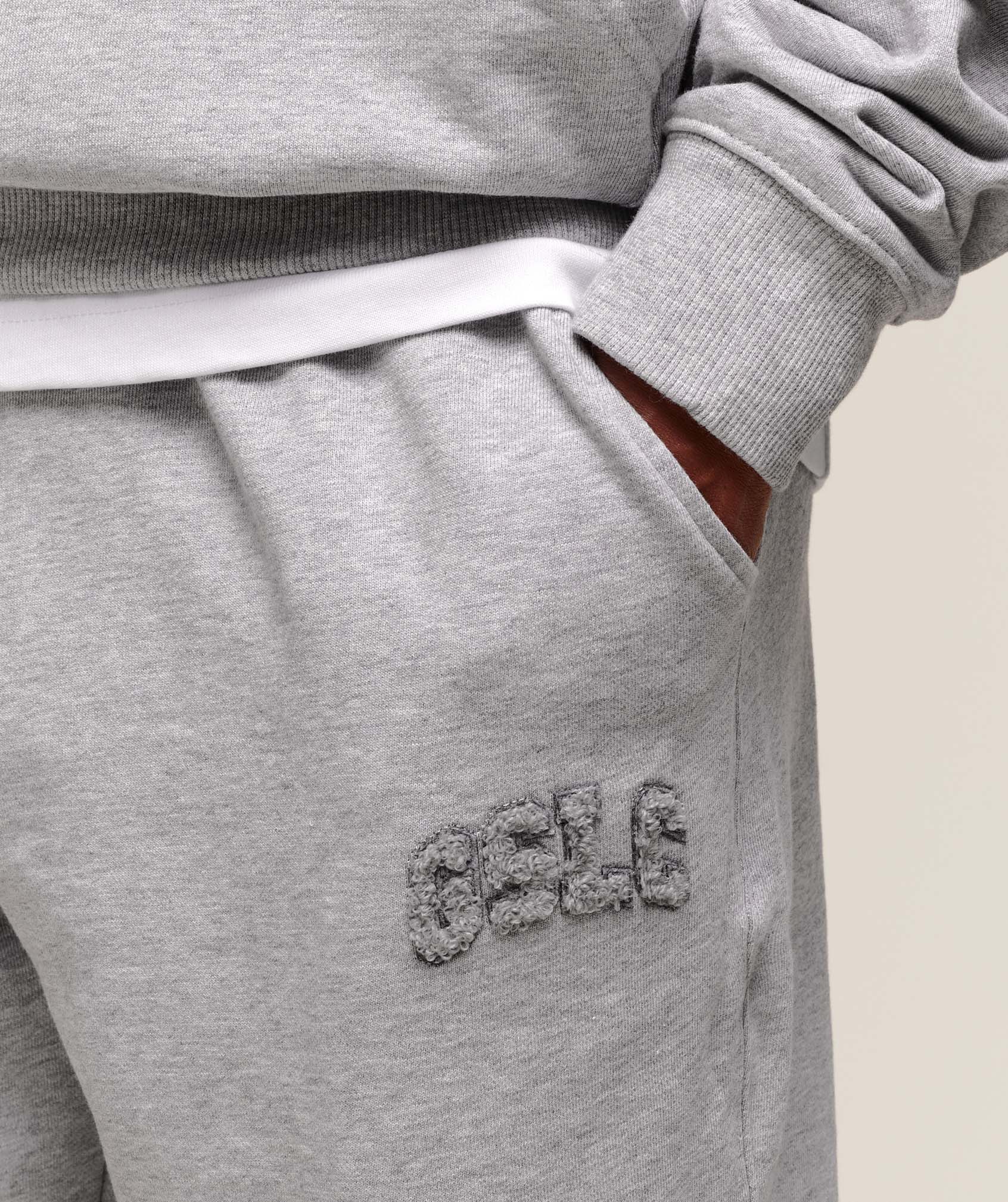 Gymshark GSLC Joggers - Light Grey Core Marl - Image 7