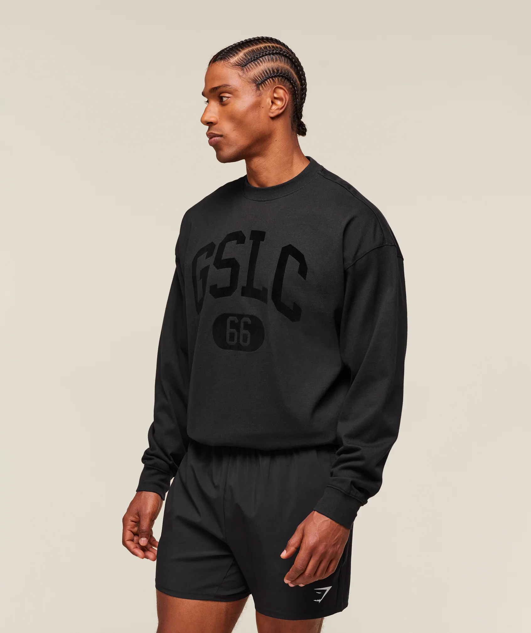 Gymshark GSLC Long Sleeve T-Shirt - Black - Image 3