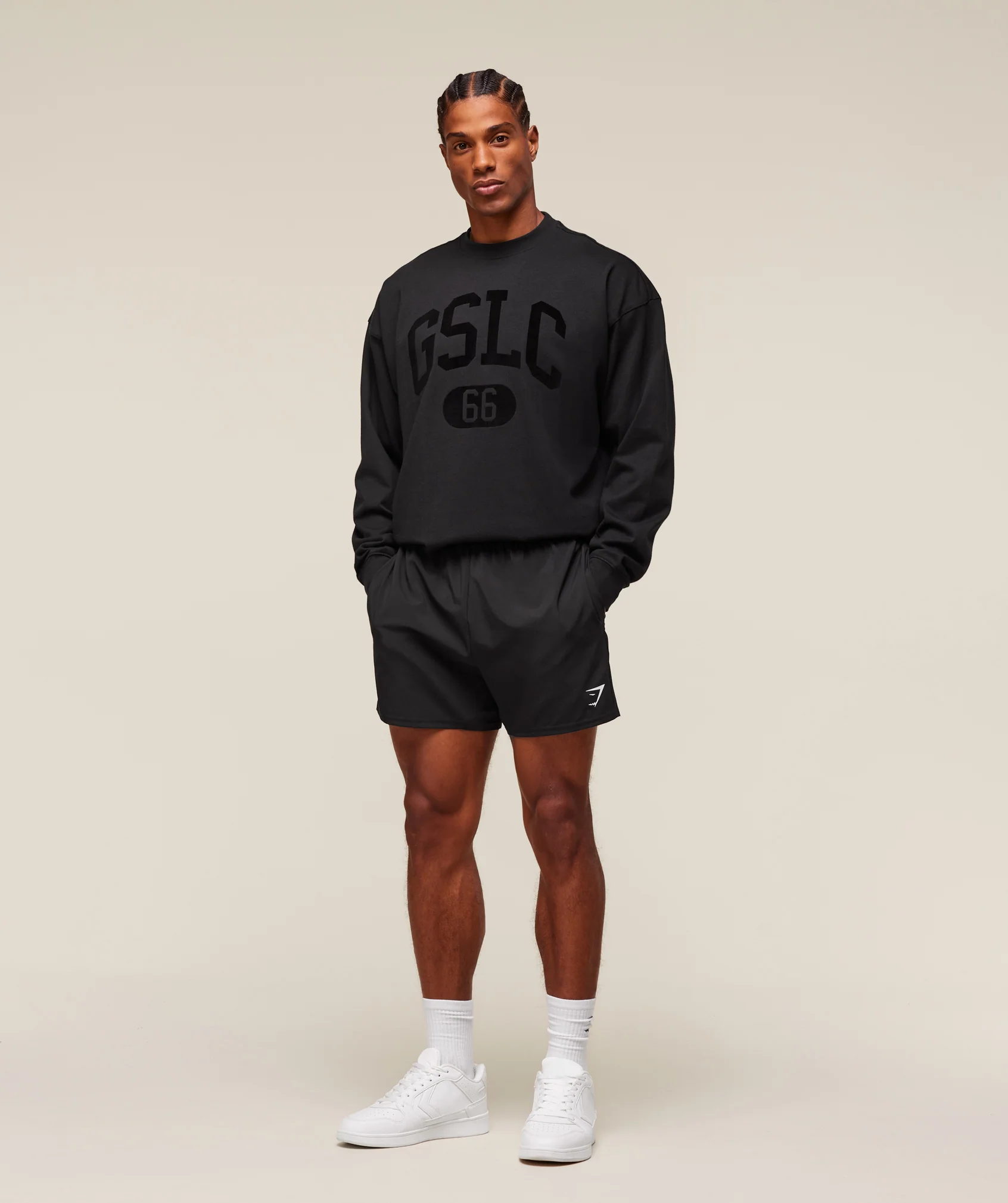 Gymshark GSLC Long Sleeve T-Shirt - Black - Image 4