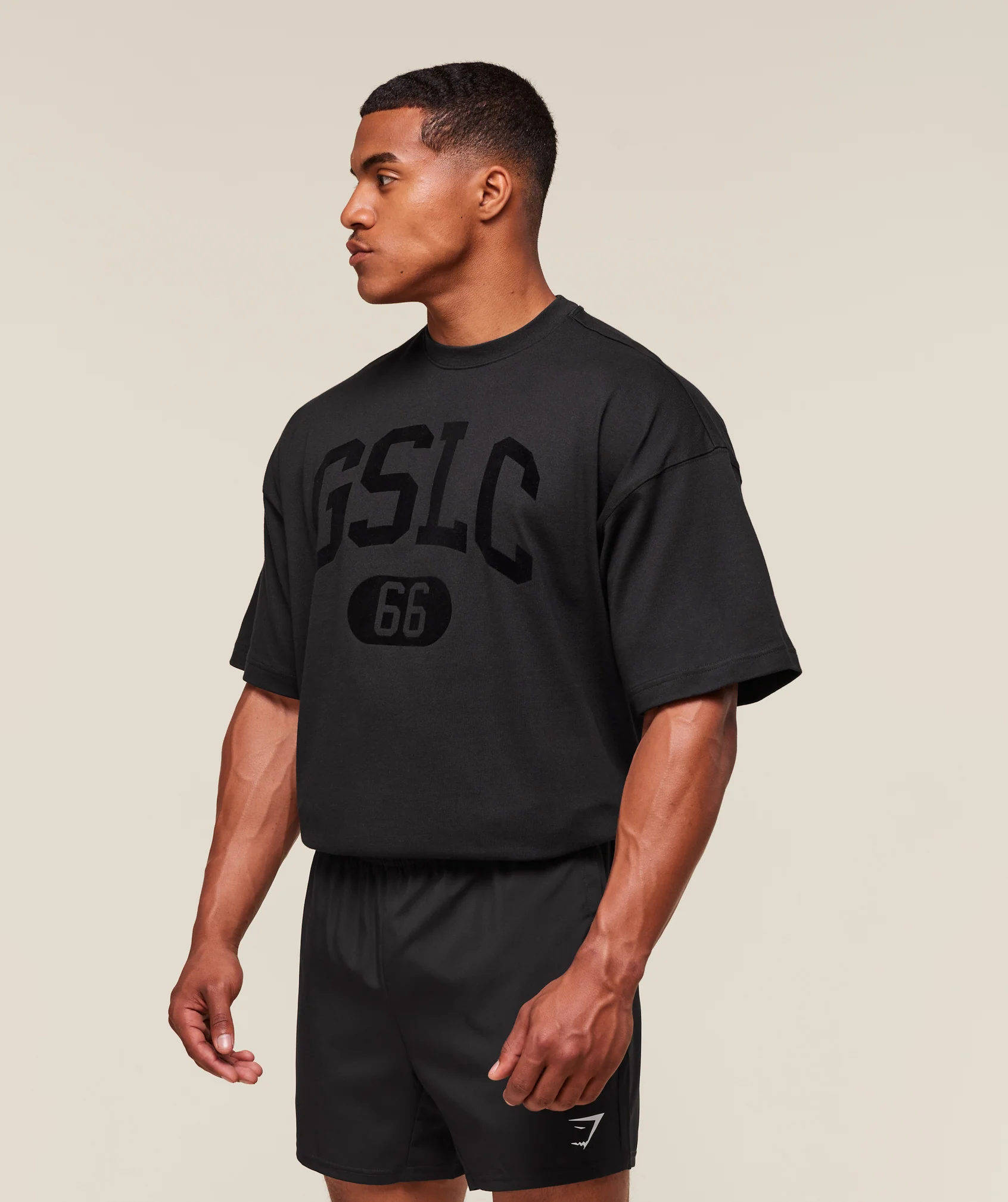 Gymshark GSLC T-Shirt - Black - Image 3