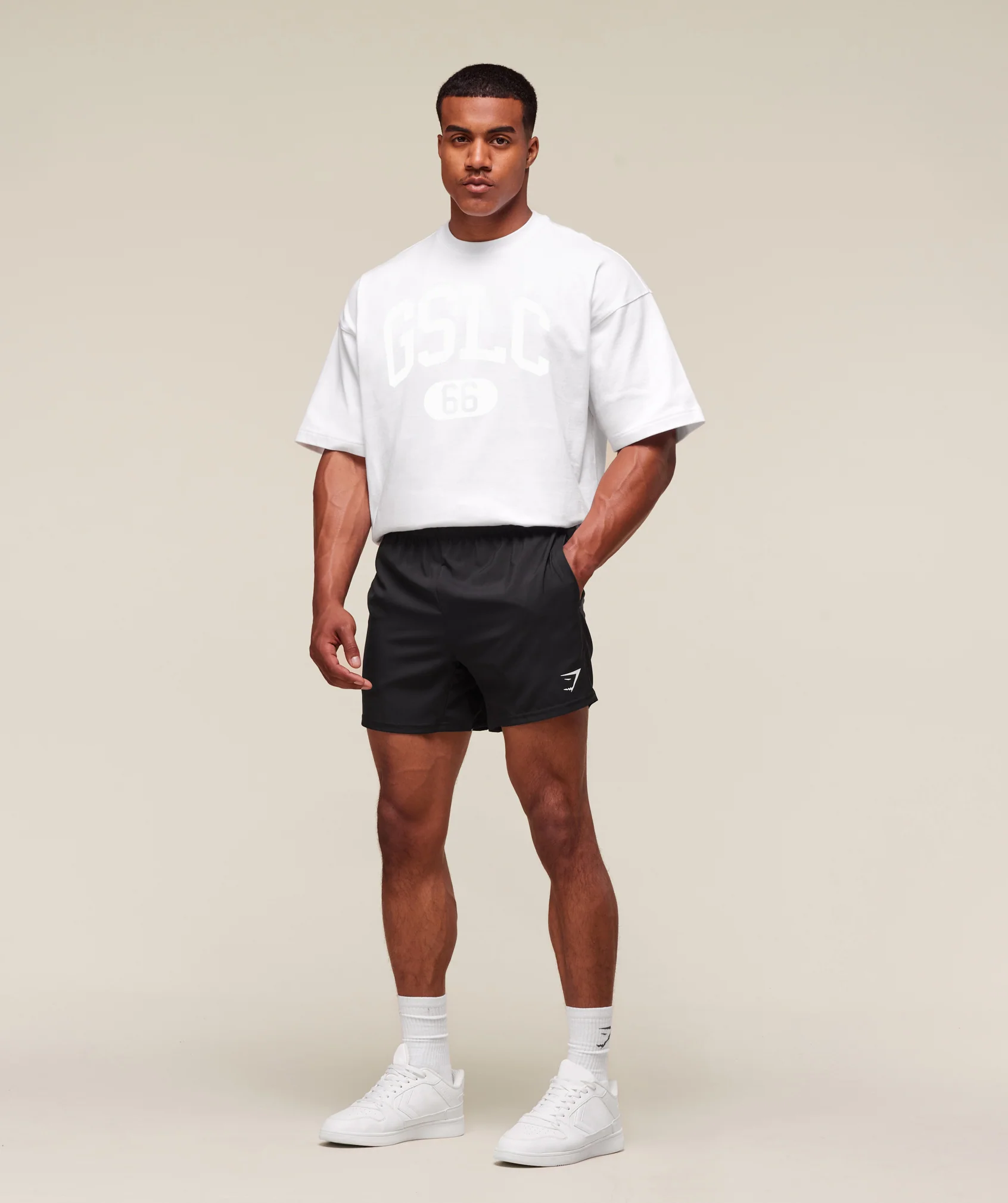 Gymshark GSLC T-Shirt - White - Image 5