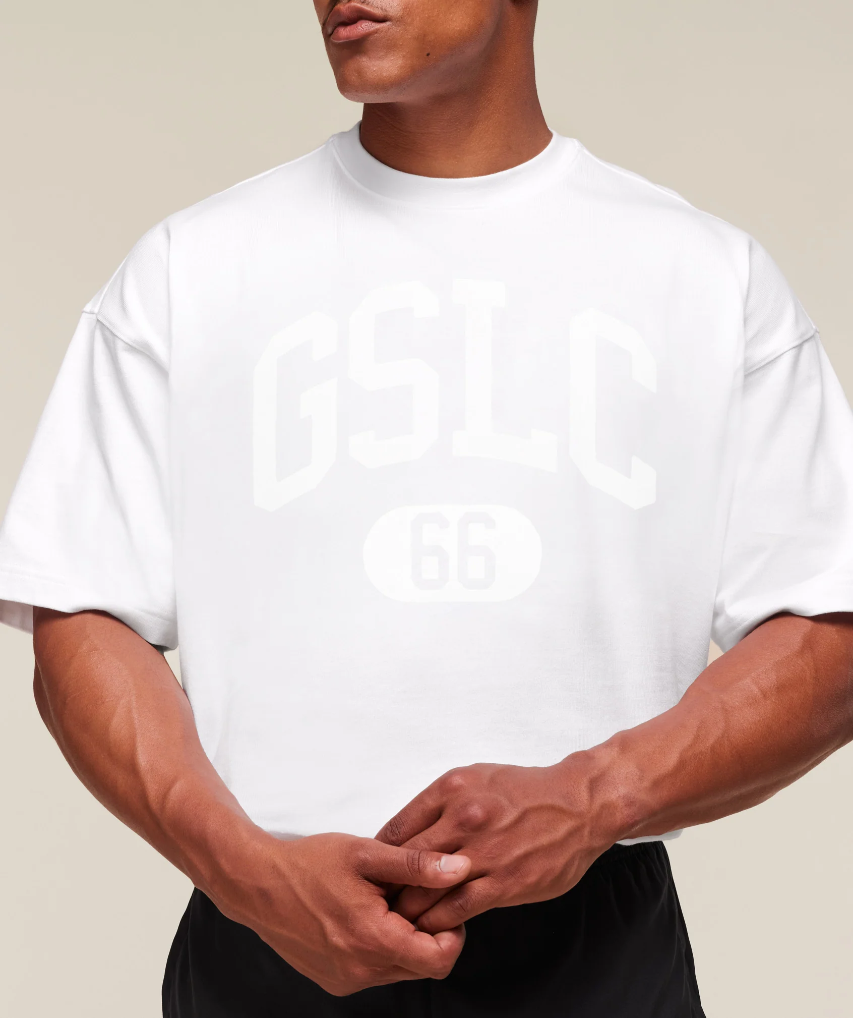 Gymshark GSLC T-Shirt - White - Image 7