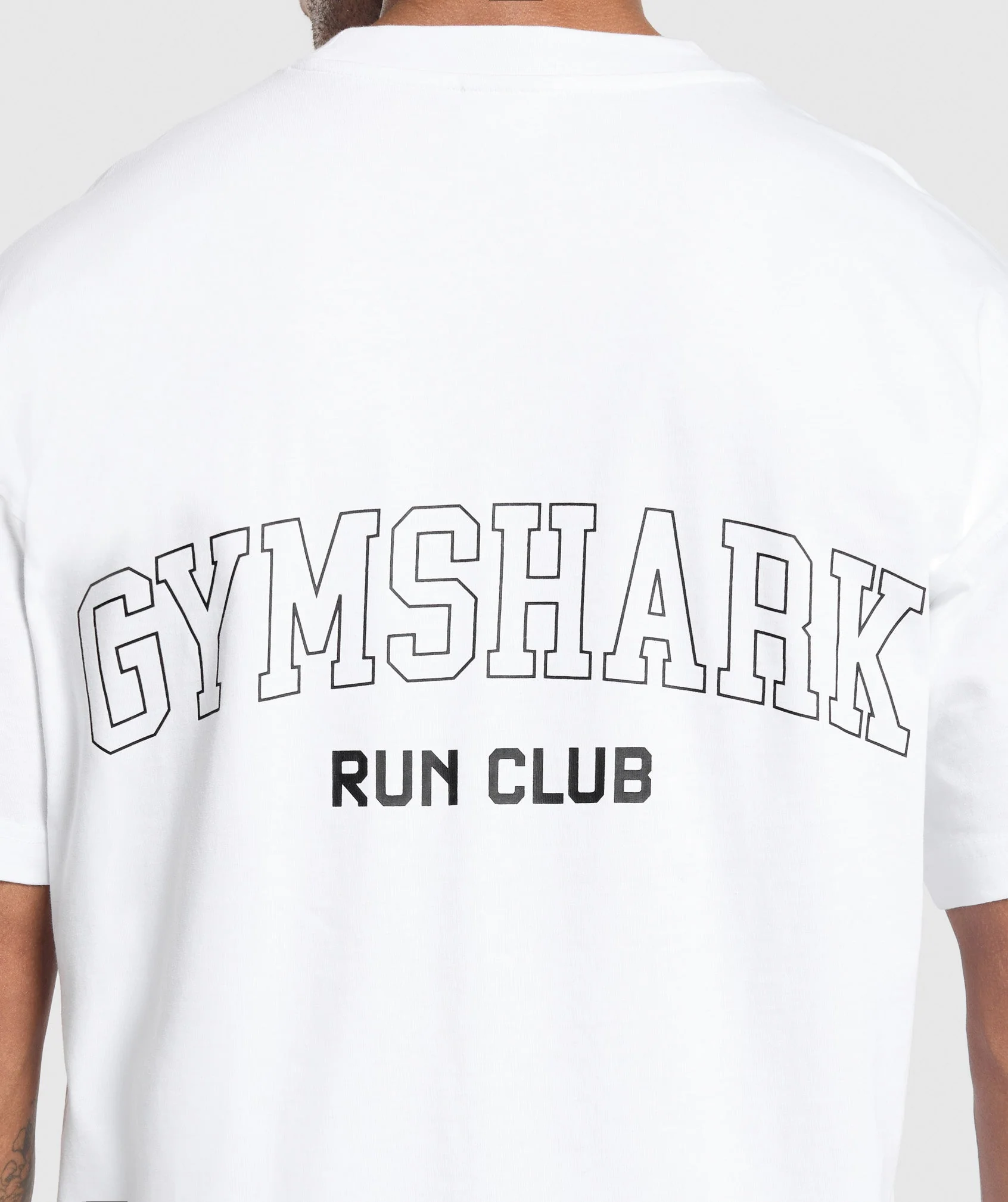 Gymshark GSRC T-Shirt - White - Image 5