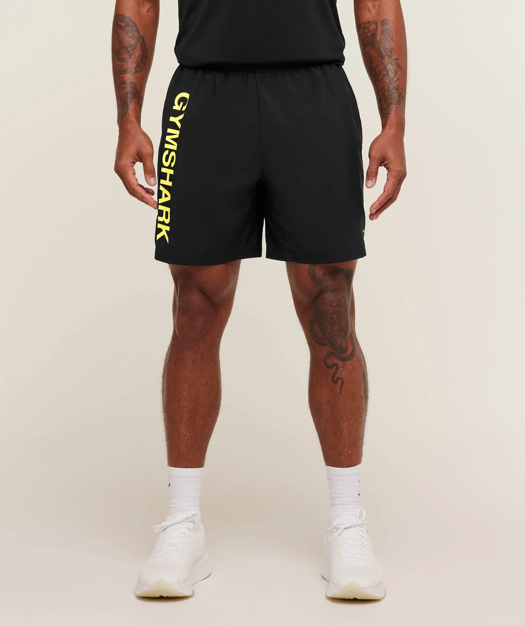 Gymshark Conditioning 7" Shorts - Black - Image 3