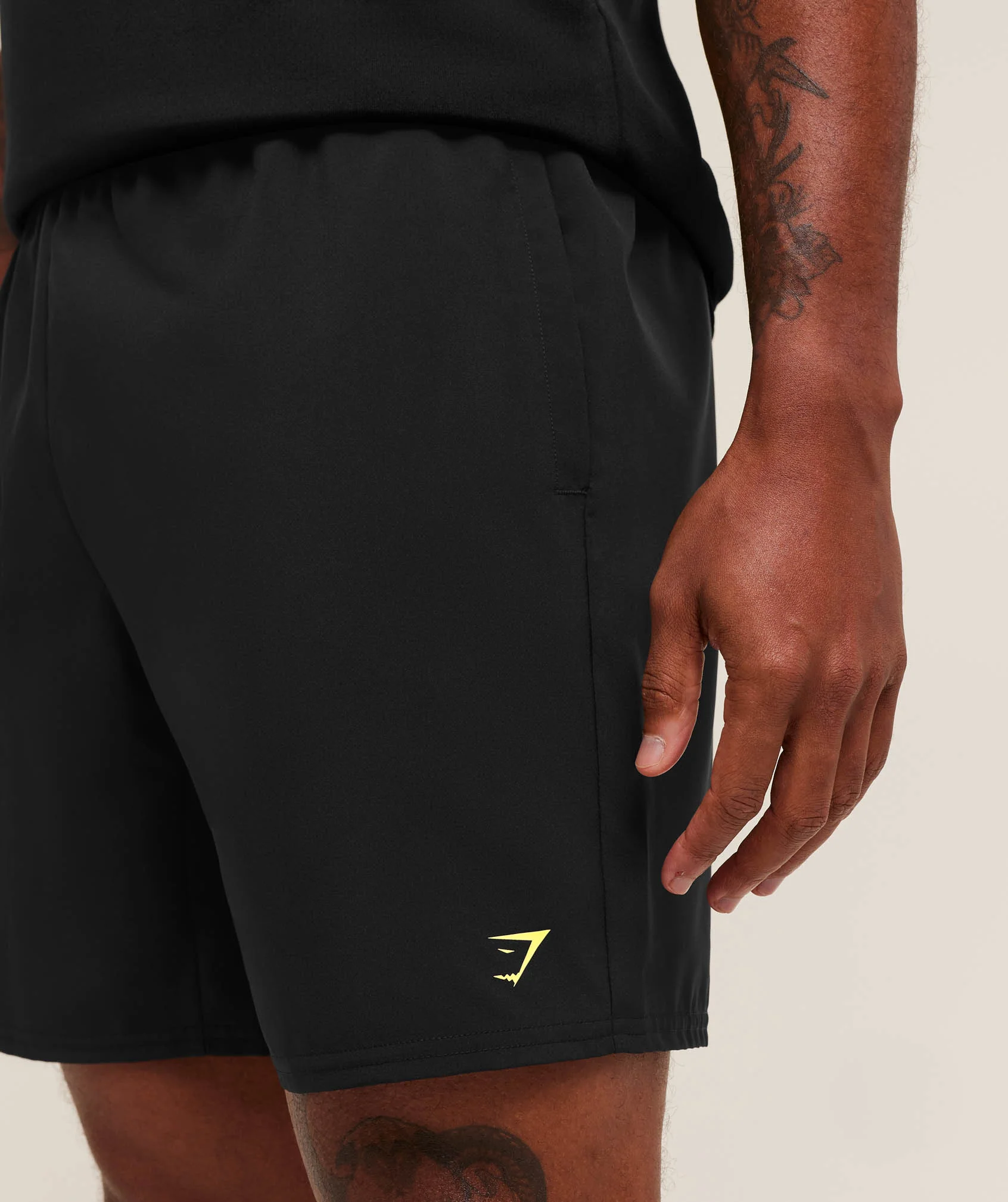 Gymshark Conditioning 7" Shorts - Black - Image 5