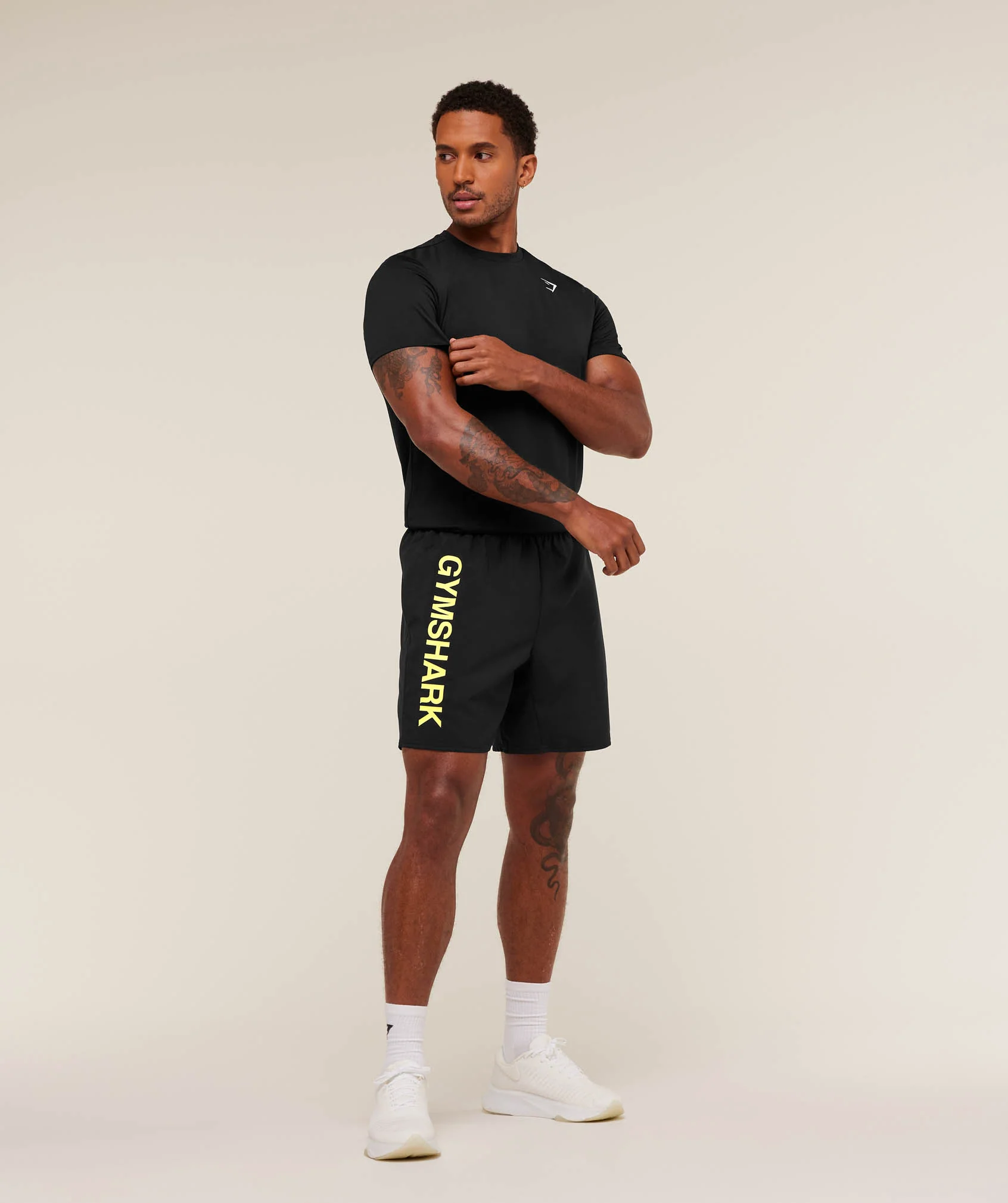 Gymshark Conditioning 7" Shorts - Black - Image 6