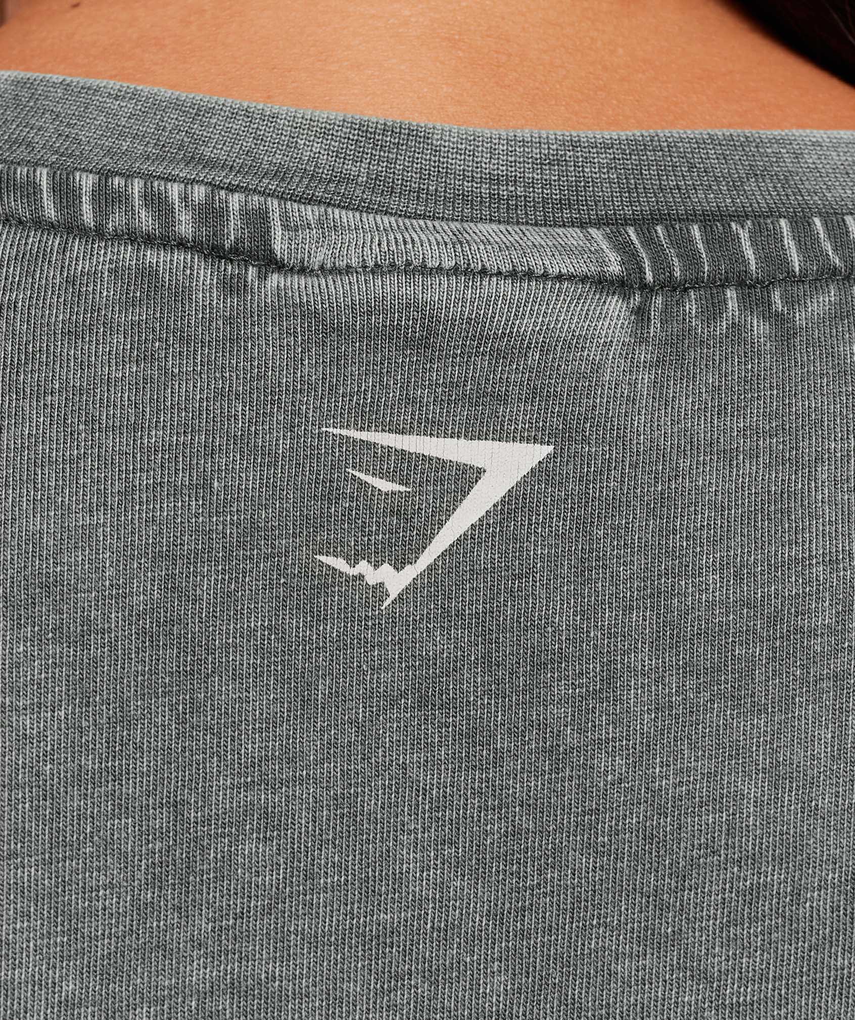 Gymshark Lifting Club 2012 Graphic Short Sleeve T-Shirt - Slate Teal/Wash - Image 5