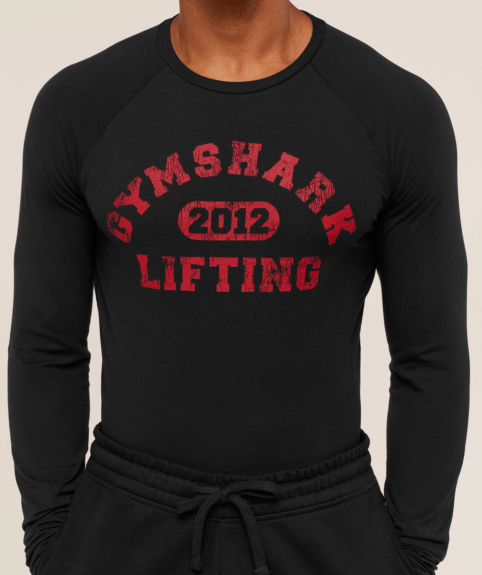 Gymshark Lifting Long Sleeve T-Shirt - Black - Image 5