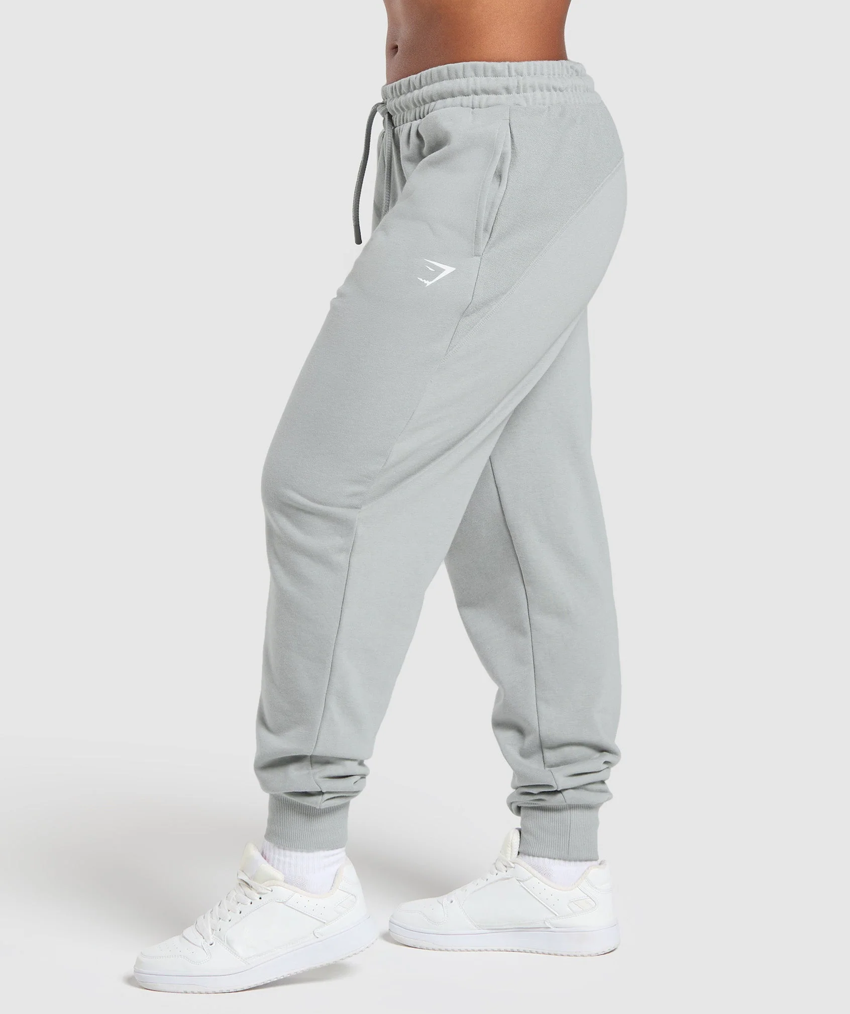 Gymshark Power Joggers - Silver Grey - Image 3