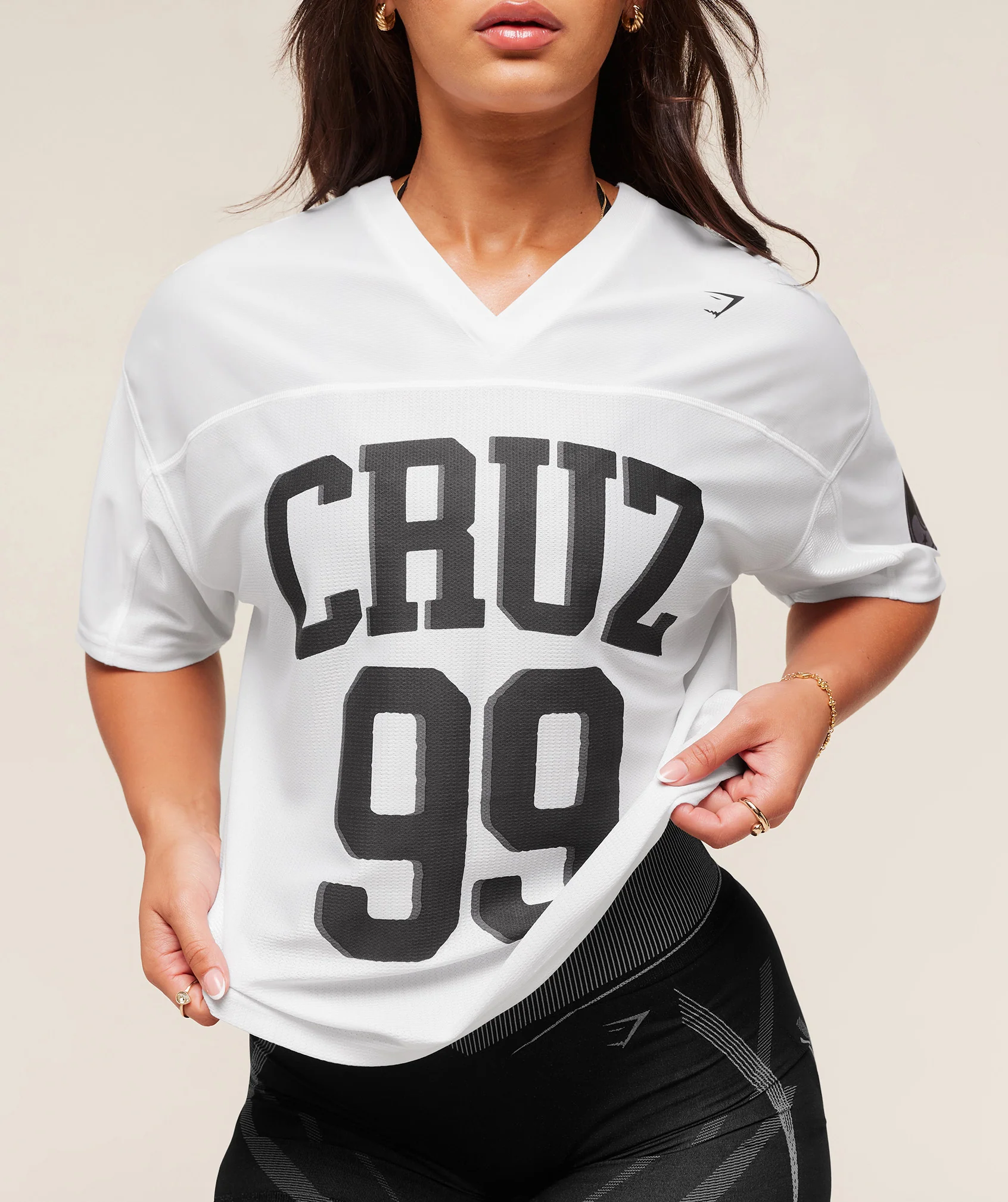 Gymshark x Analis Mesh Top - White - Image 6
