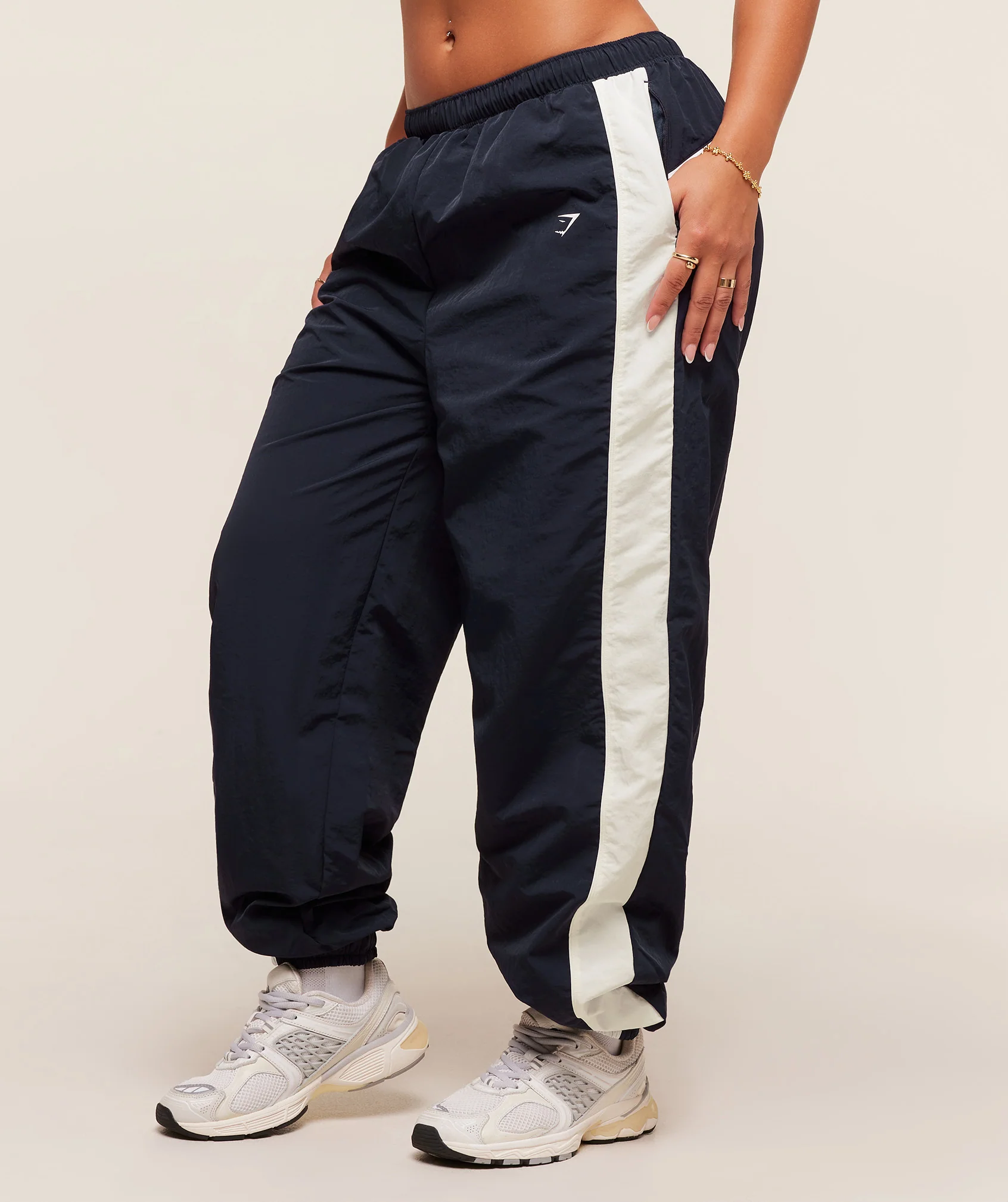 Gymshark x Analis Woven Track Pants - Midnight Blue - Image 4