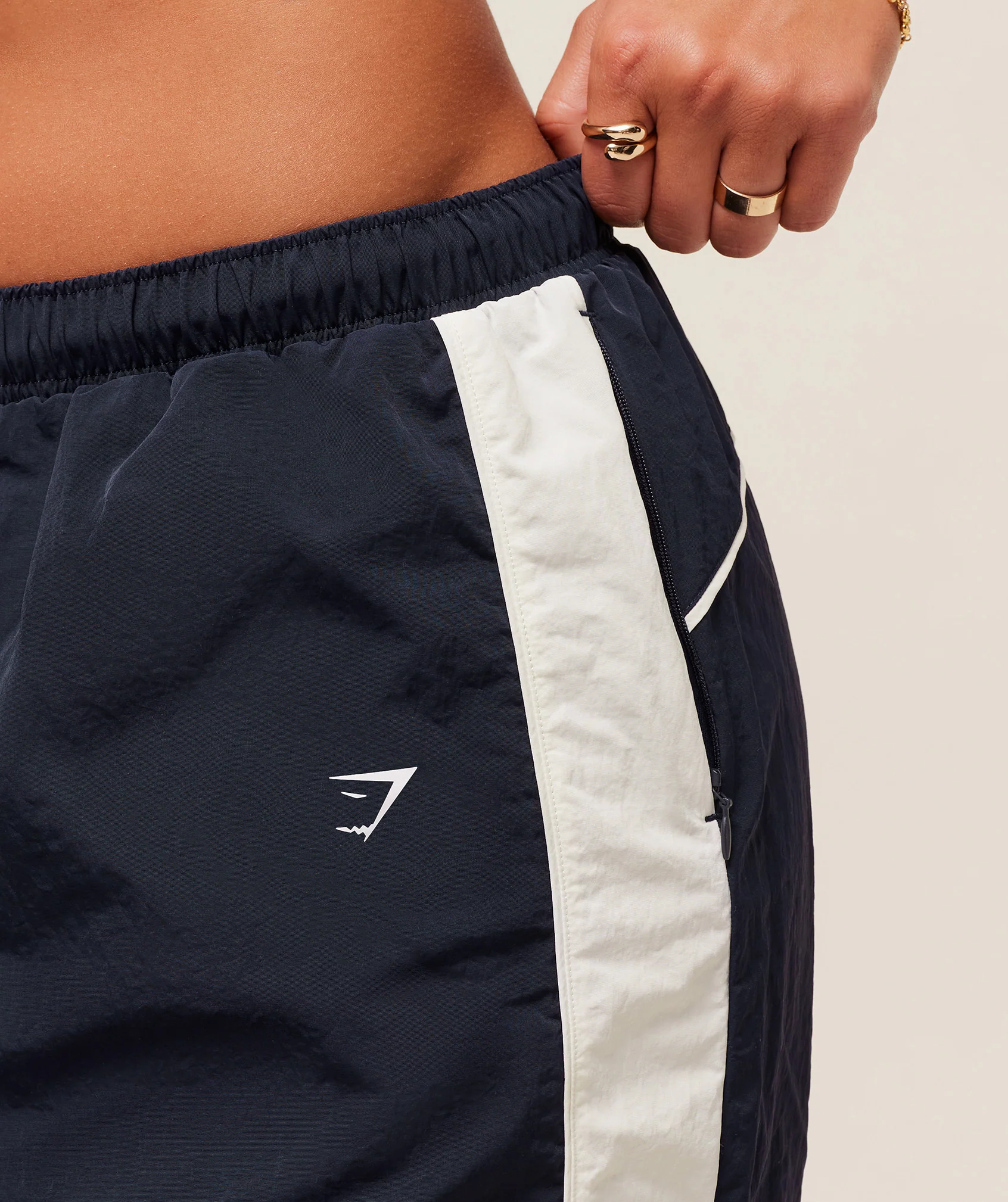 Gymshark x Analis Woven Track Pants - Midnight Blue - Image 5