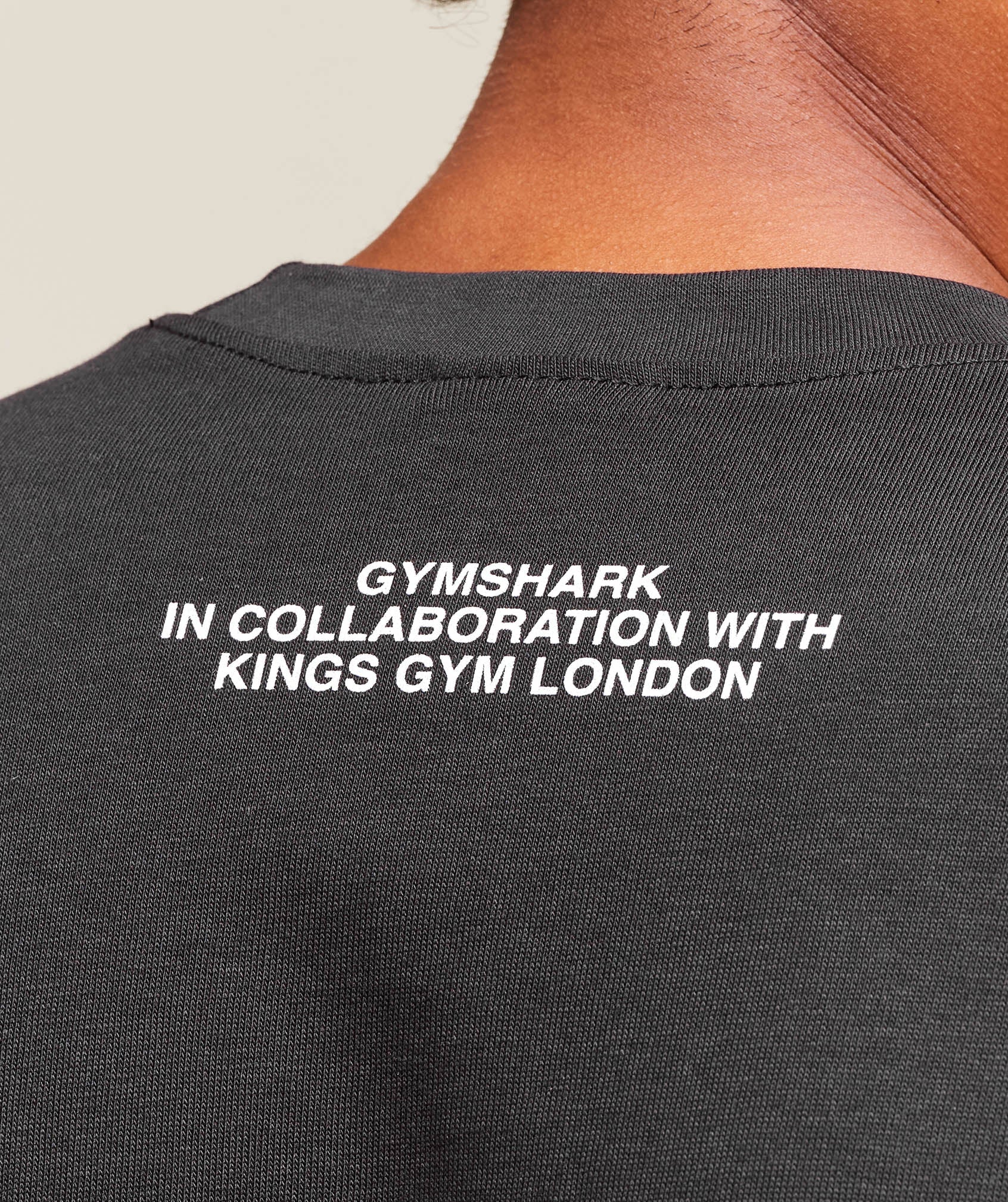 Gymshark x KinGymsharkgym Graphic Tee - Black - Image 8
