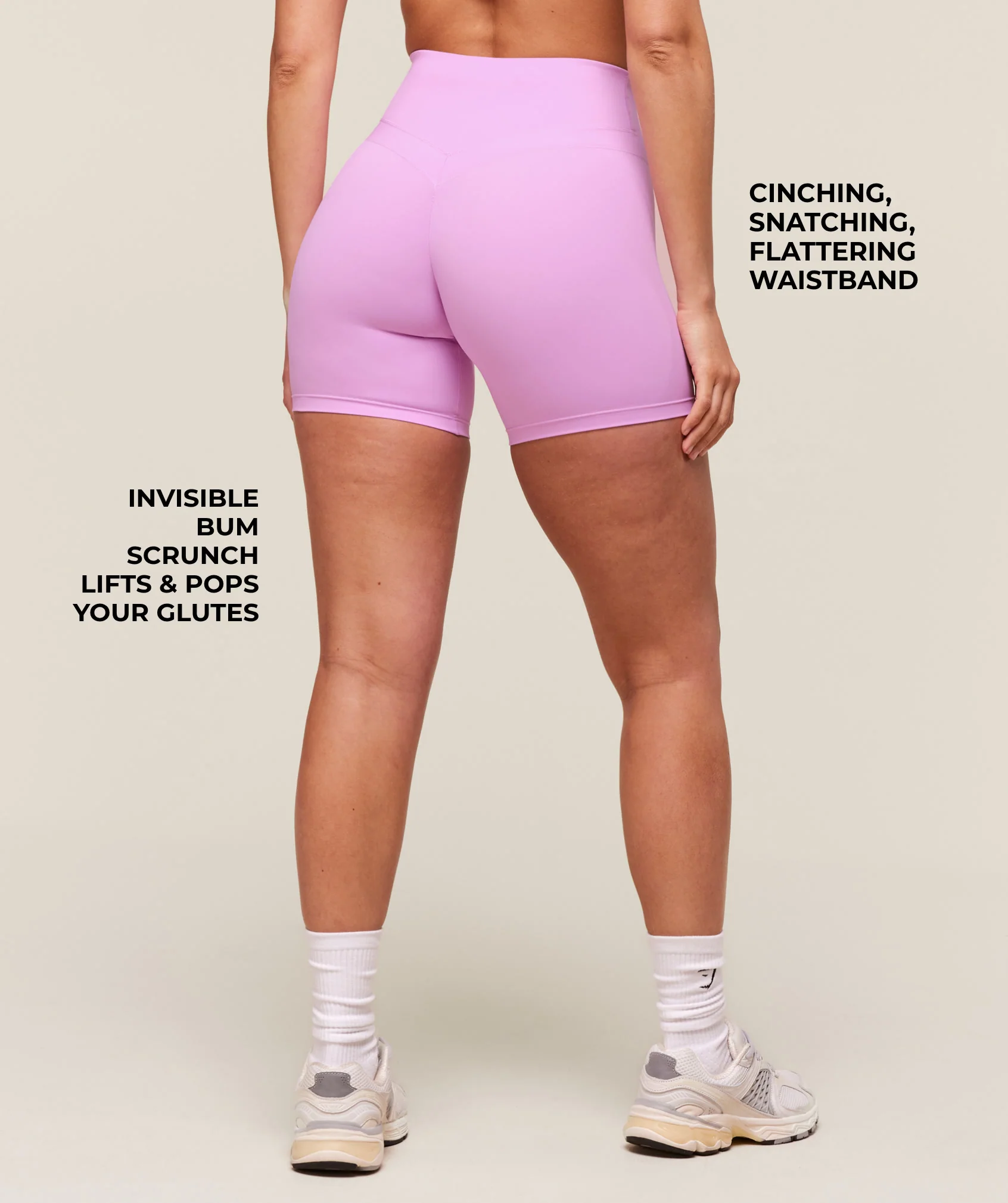 Gymshark Whitney Shorts - Sour Pink - Image 2