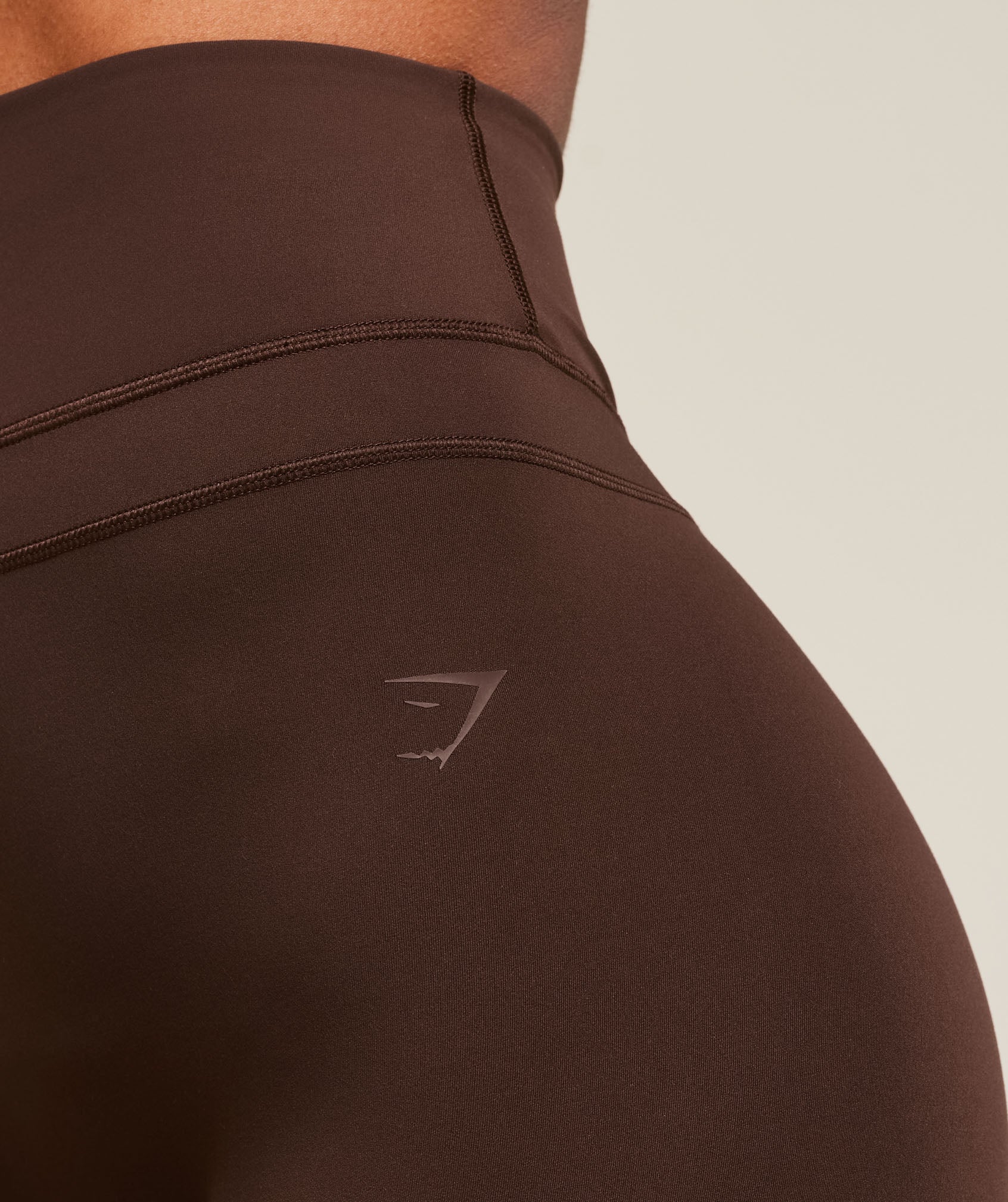 Gymshark Whitney Tall Flared Legging - Depth Brown - Image 6