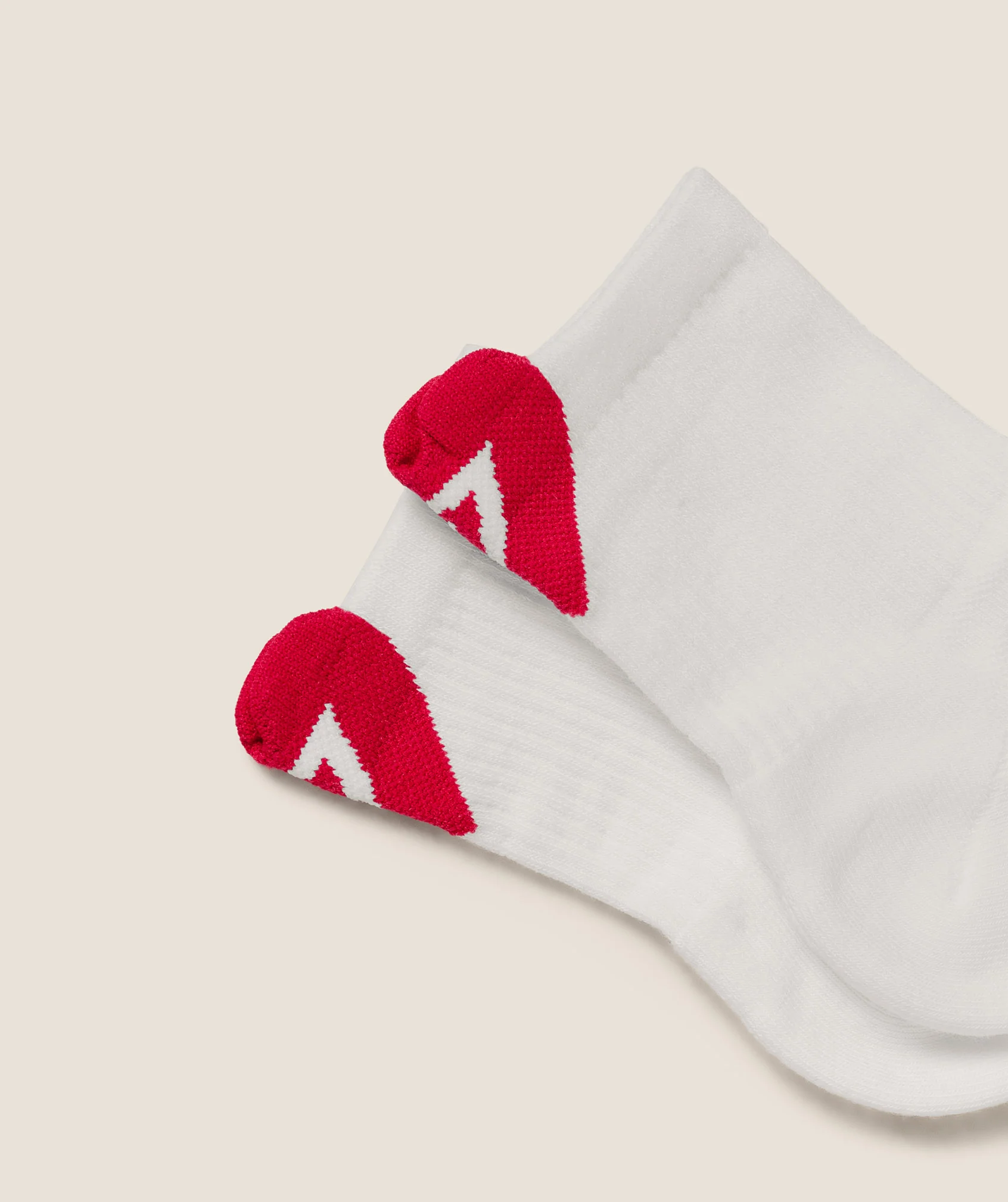 Gymshark Heart Graphic Midi Socks 3pk - GS White - Image 3