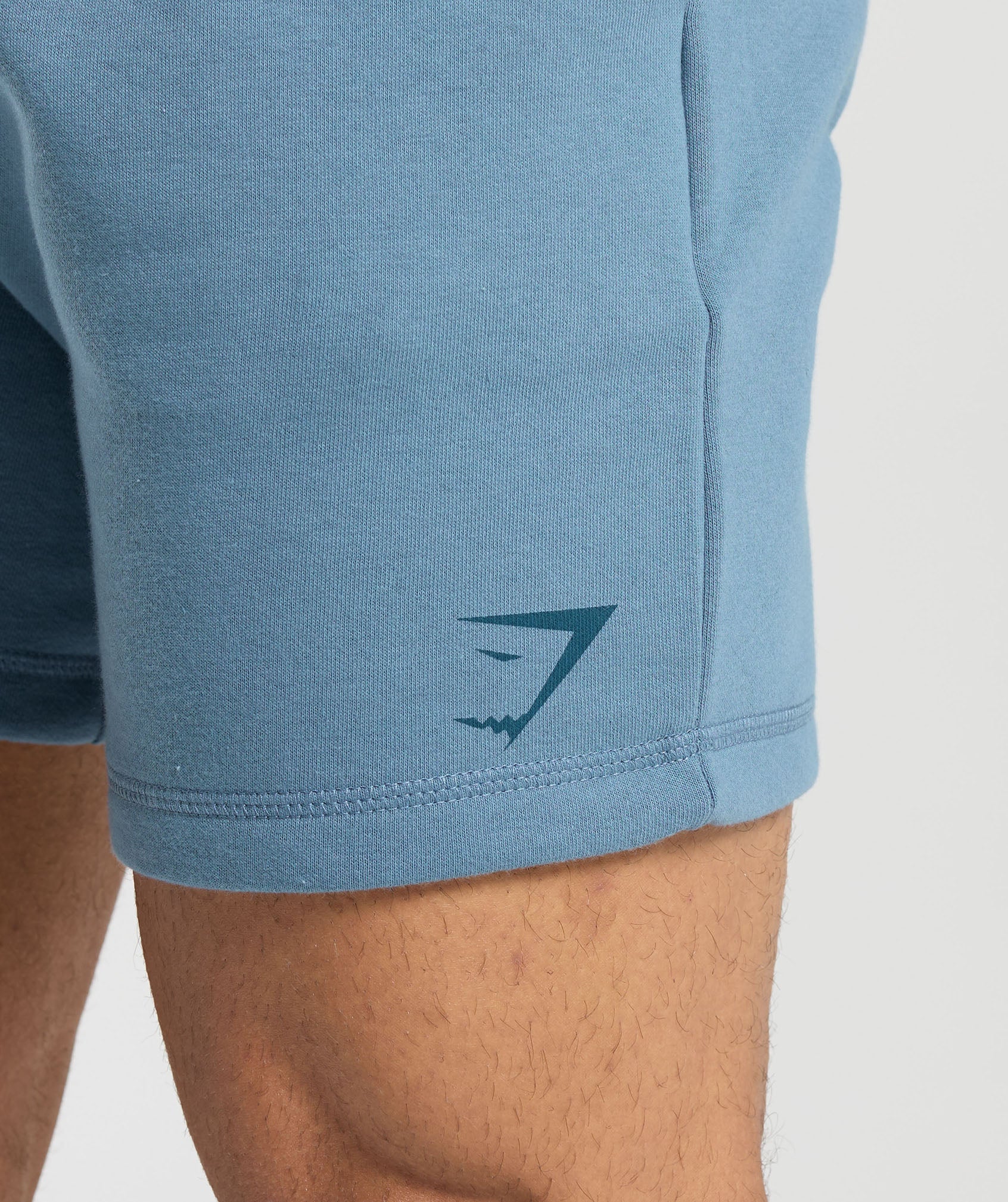 Gymshark Heavy Duty Apparel 7" Shorts - Faded Blue - Image 6
